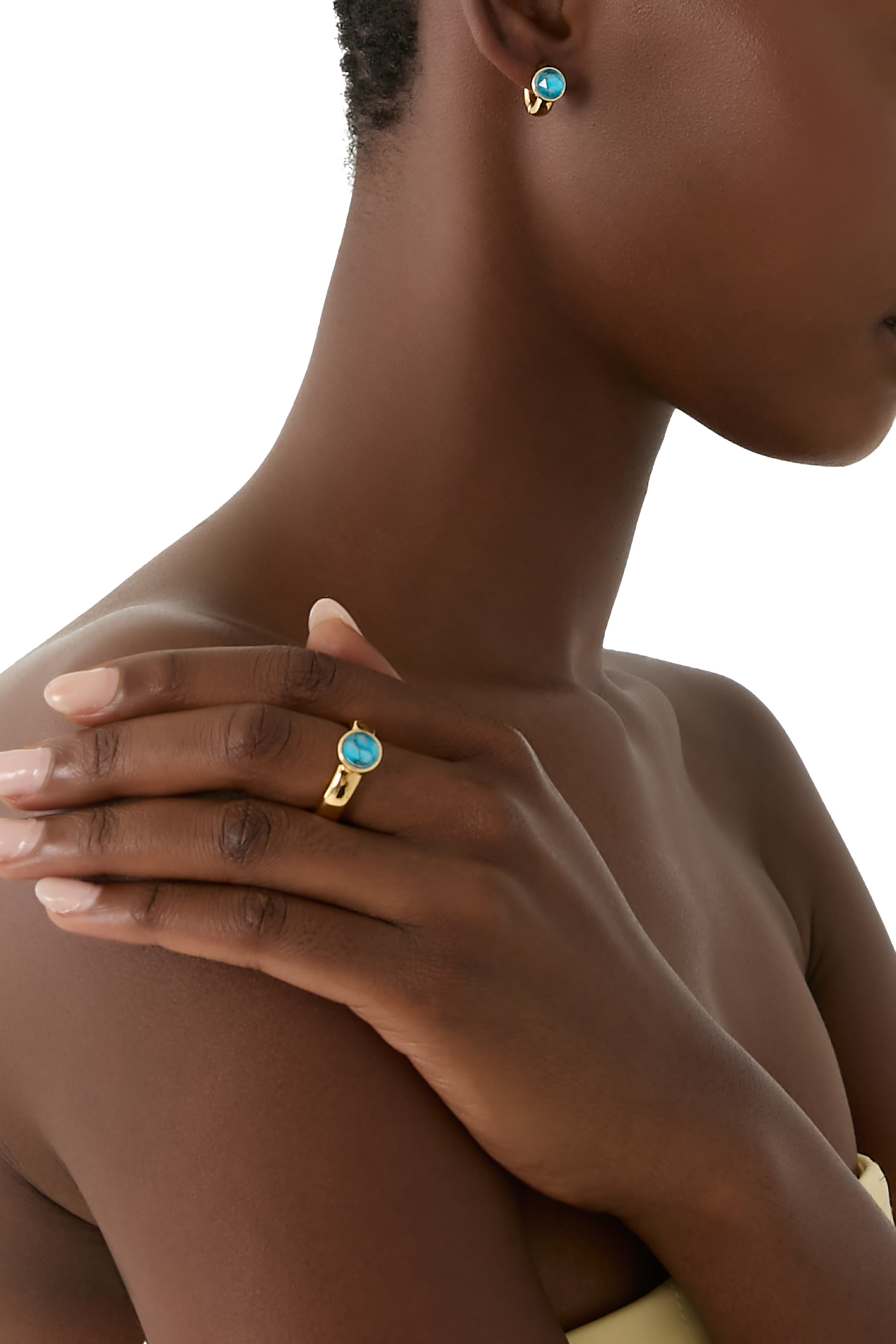 خاتم كيب سباركلينج بحجر دائري