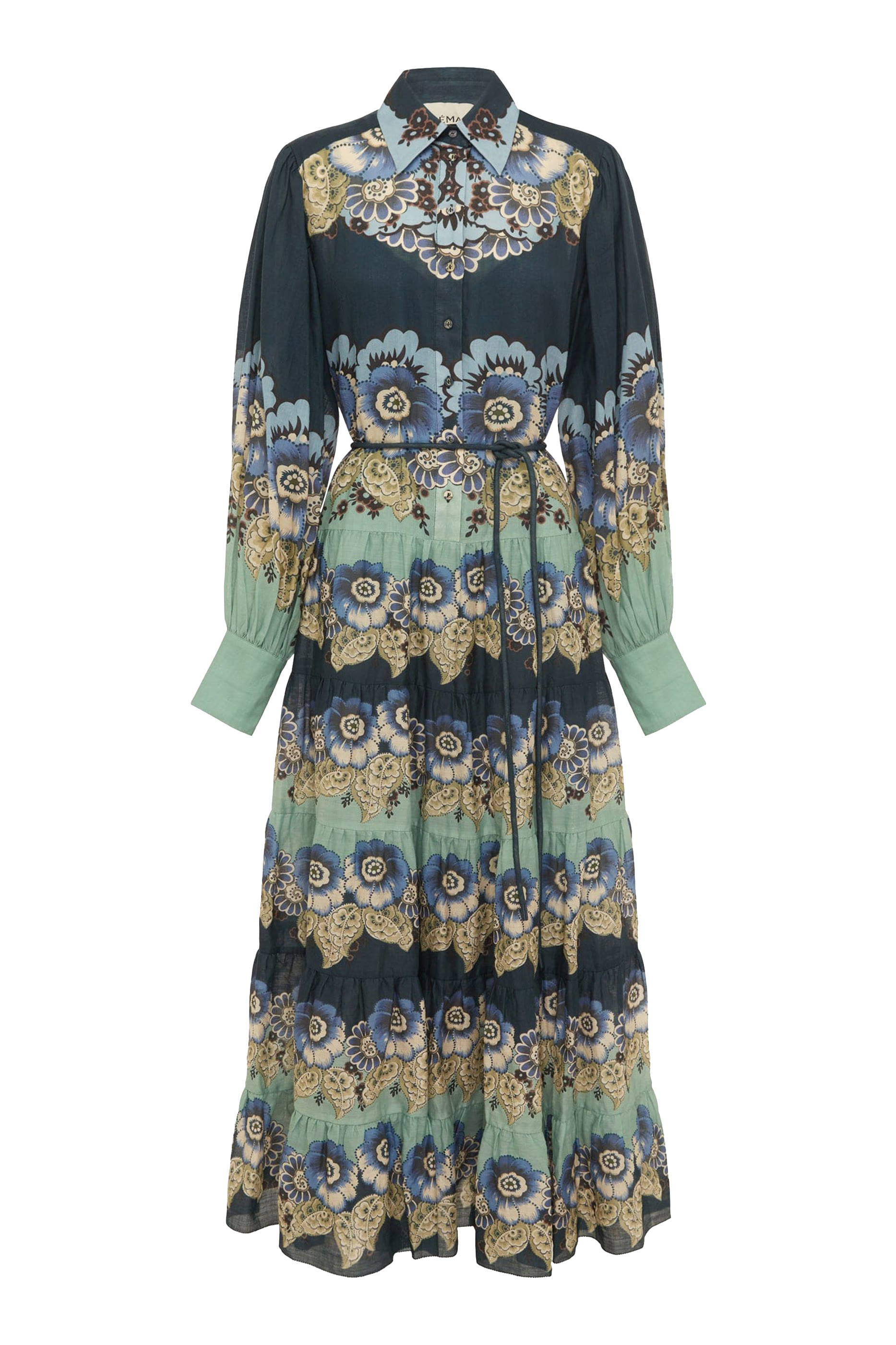 فستان مادالينا بتصميم قميص