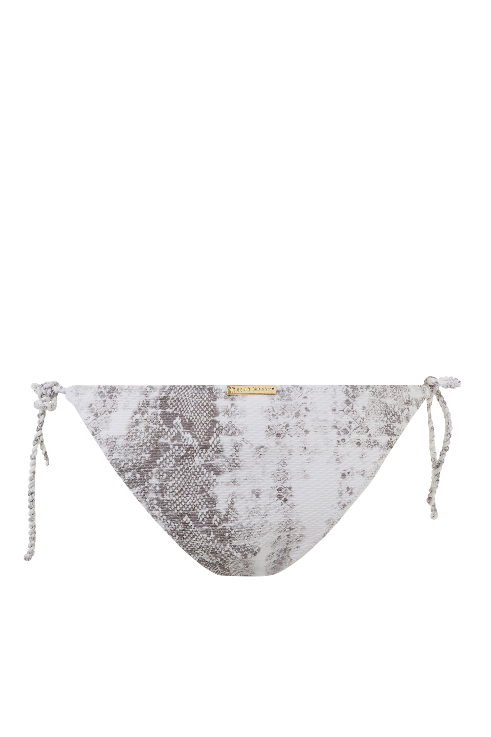 قطعة بيكيني سفلية بأربطة بتصميم حبل 