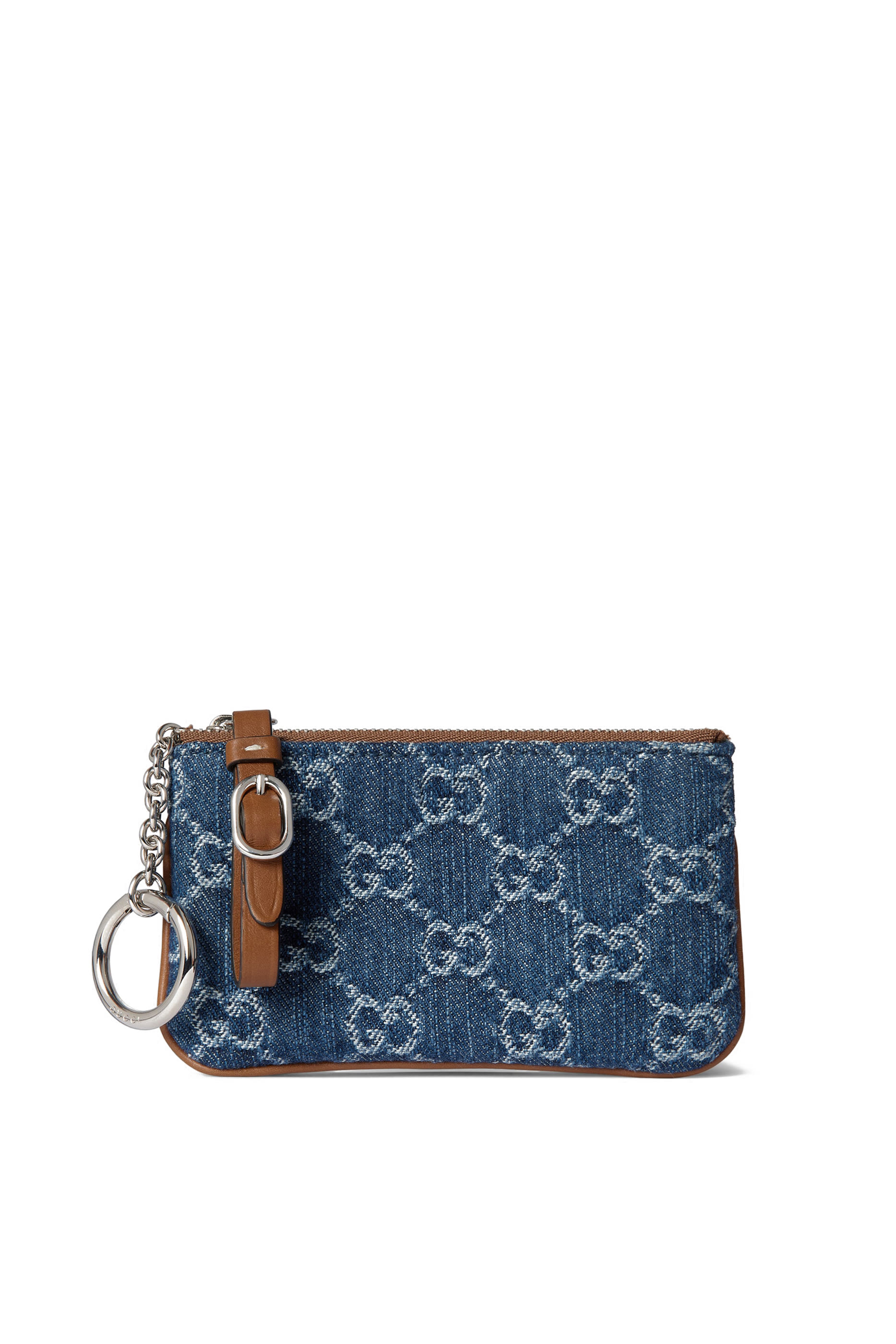 حافظة مفاتيح بنقشة شعار الماركة