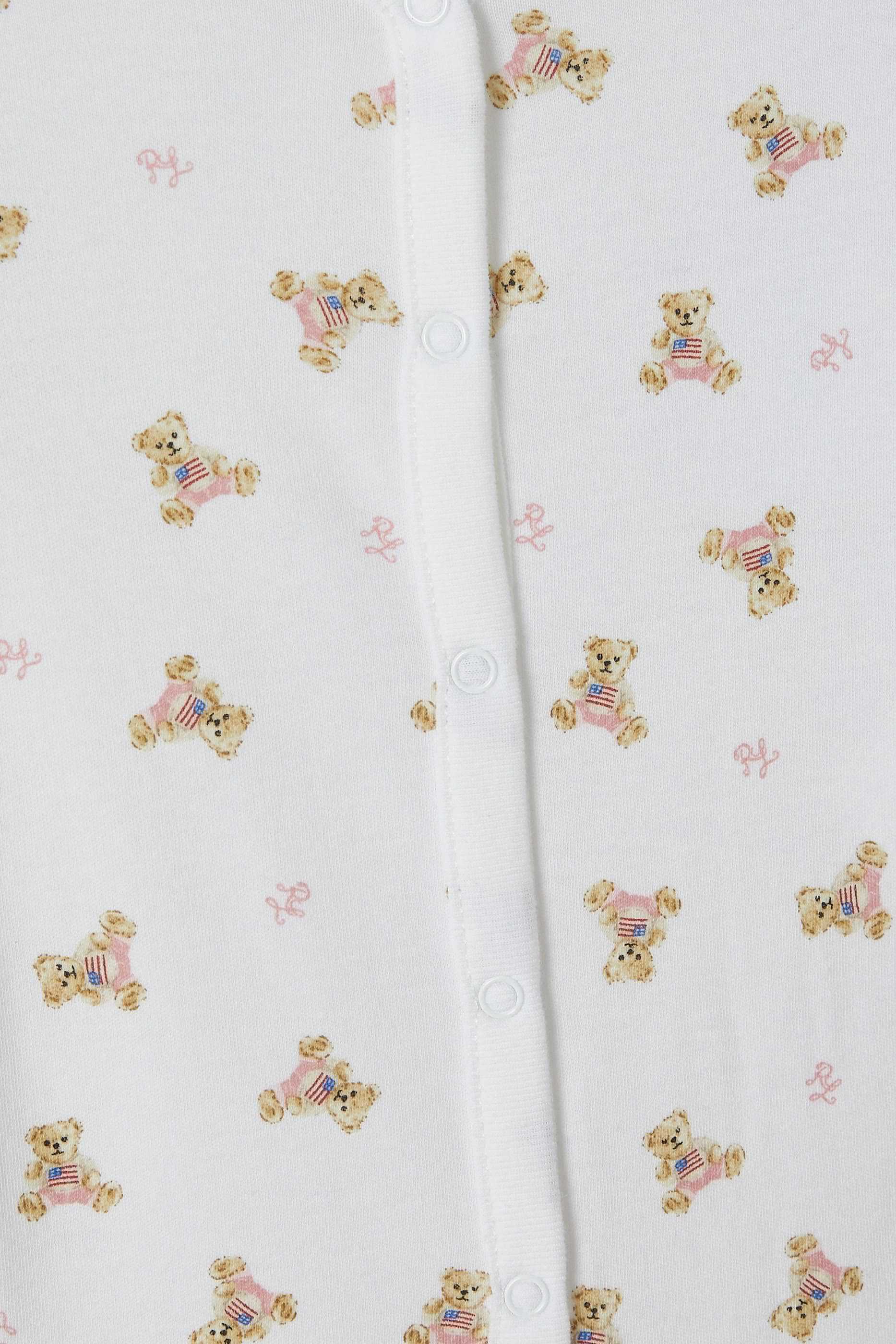 جمبسوت مزين كليا بنقشة دب للأطفال