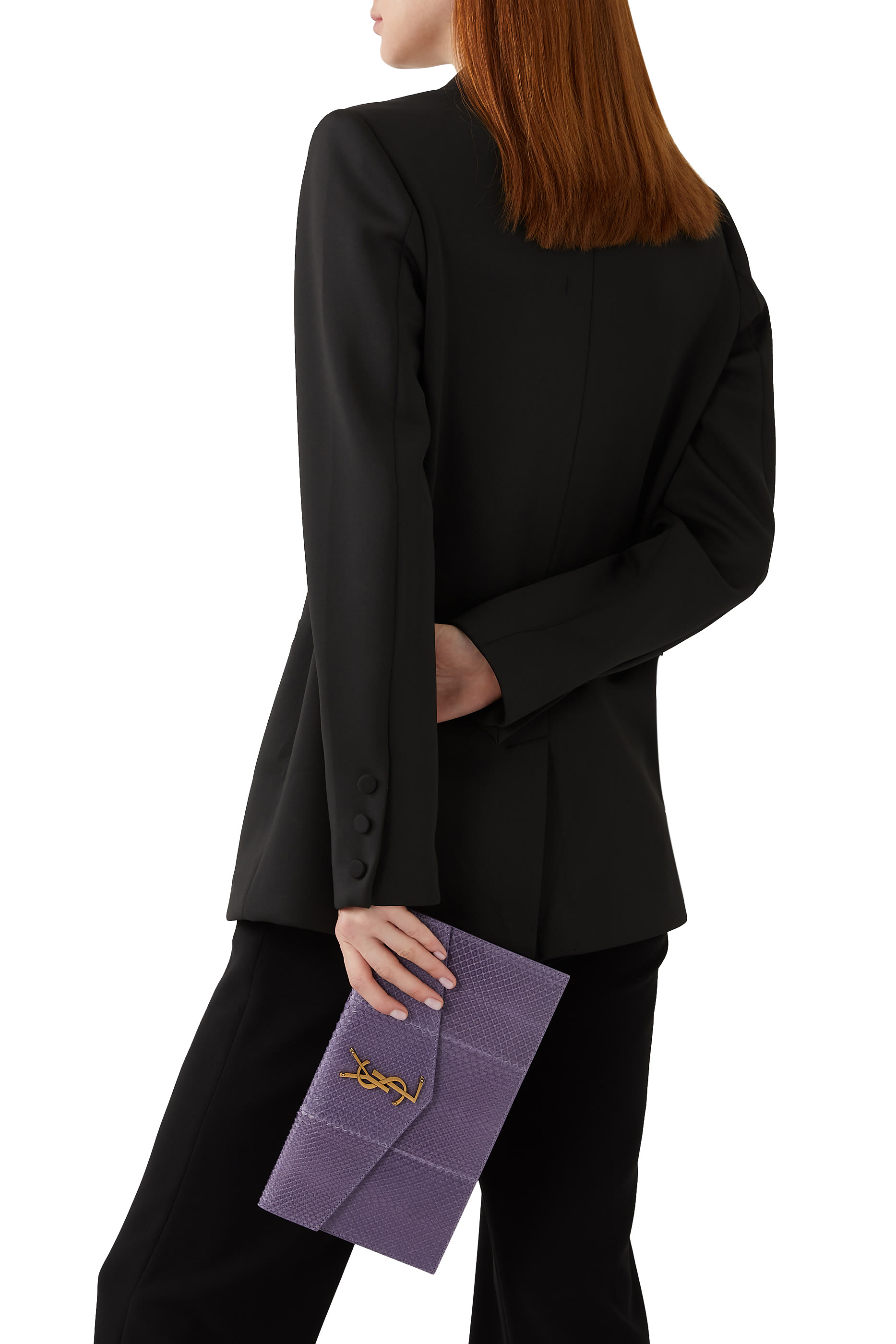 حقيبة اب تاون صغيرة جلد أفعى