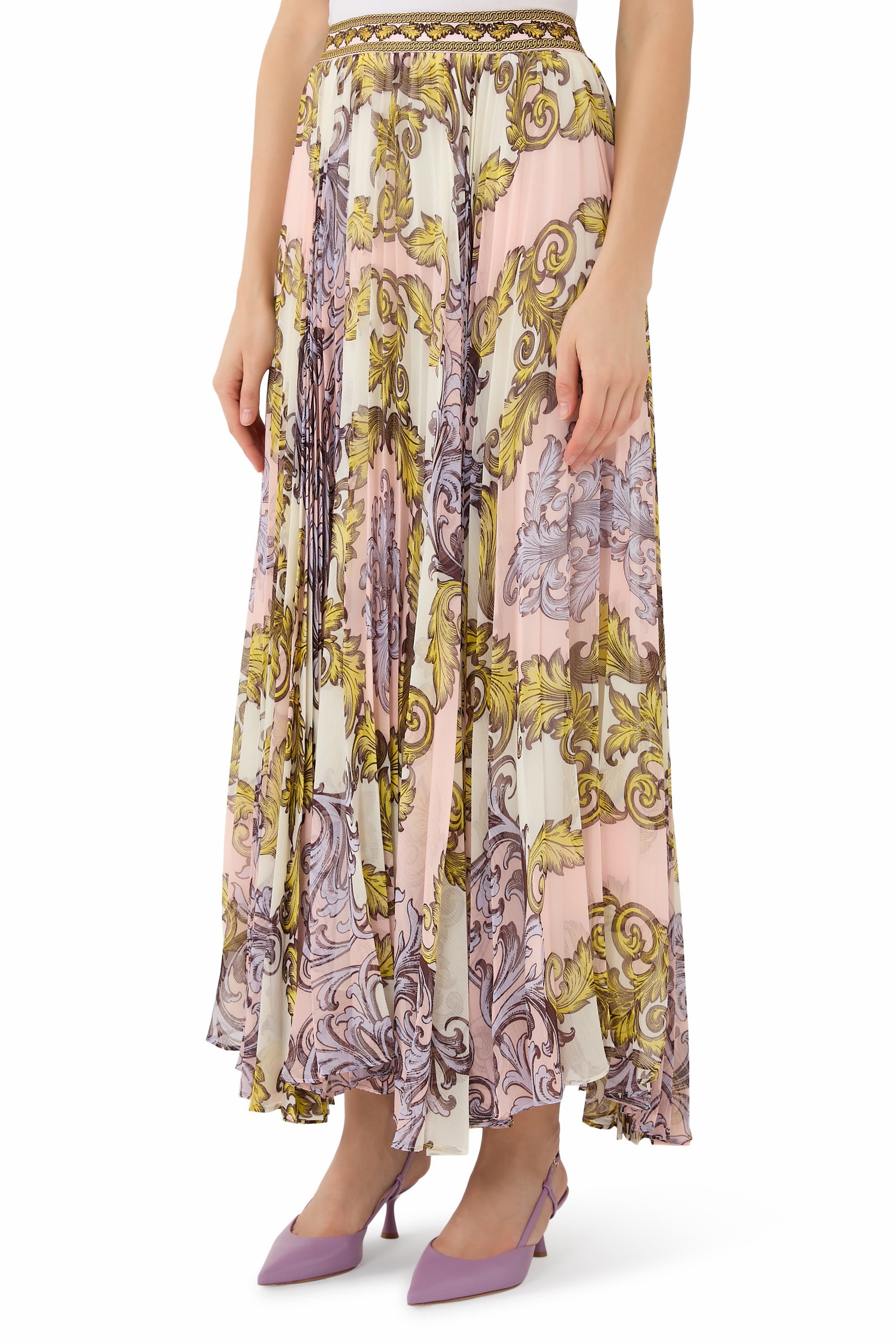 تنورة طويلة كاتز بطيات