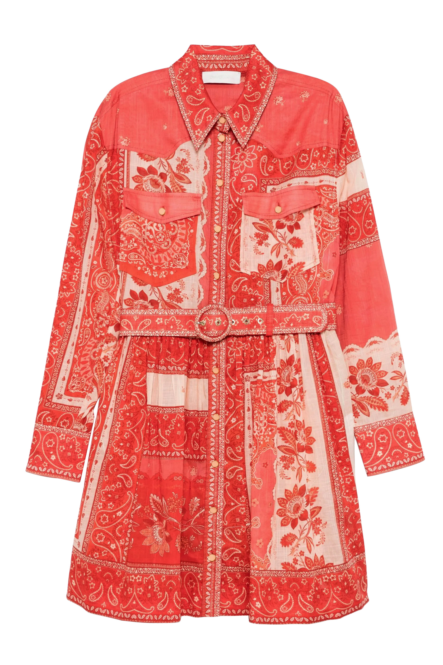 فستان لاكي بنمط قميص