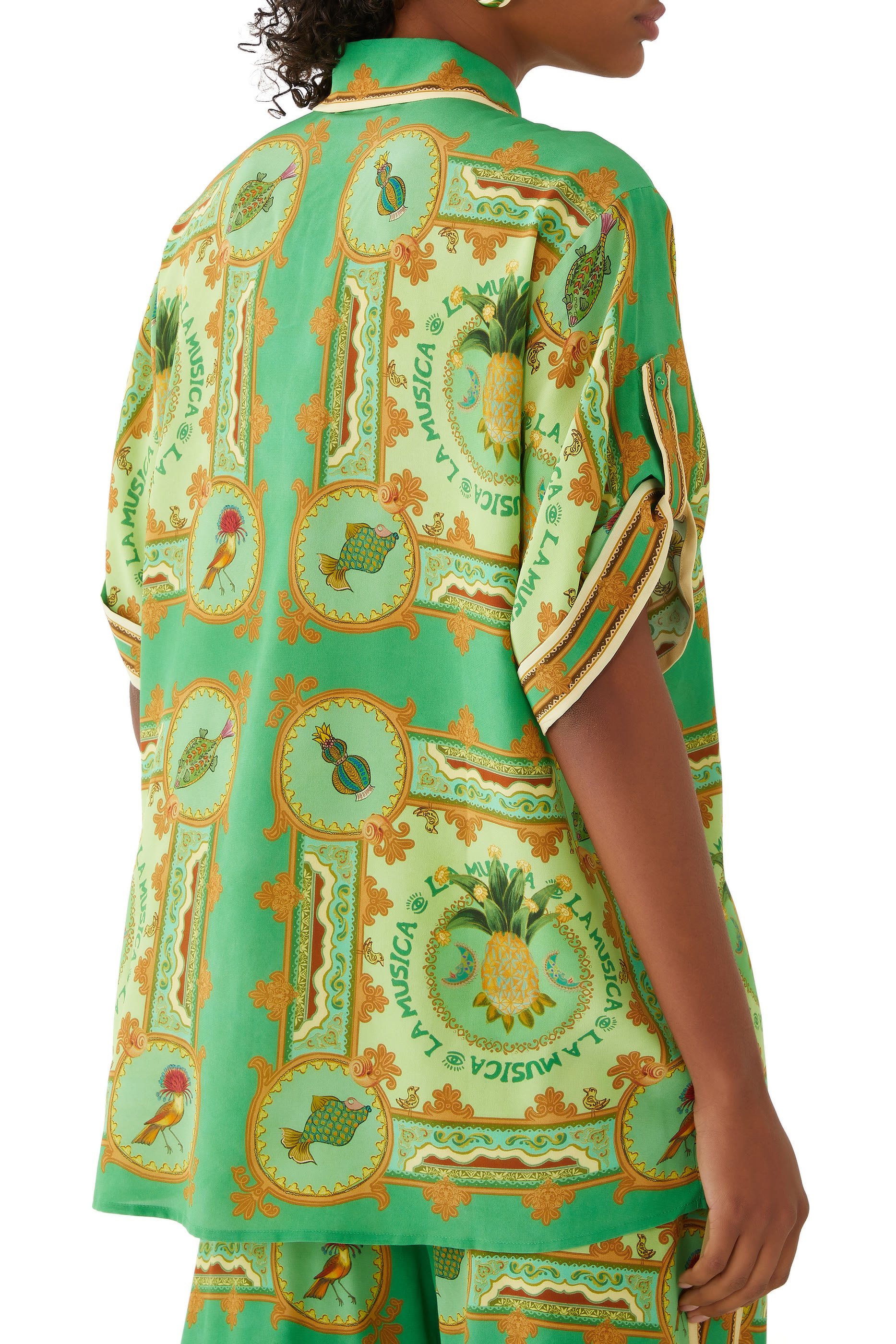 قميص لا ميوزيكا حرير