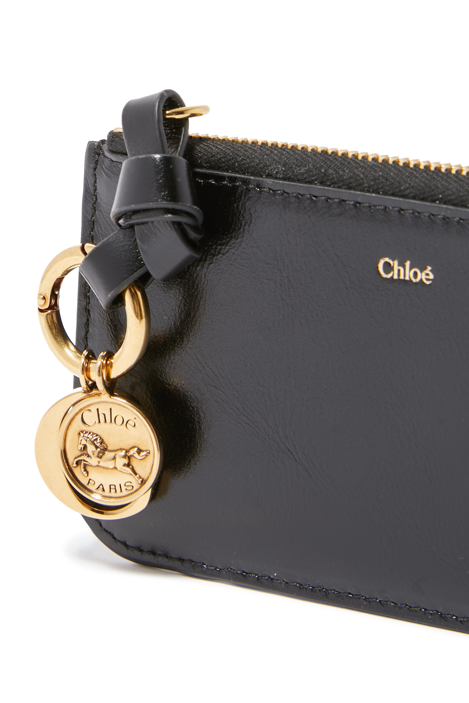 محفظة ألفابت جلد بارز الملمس