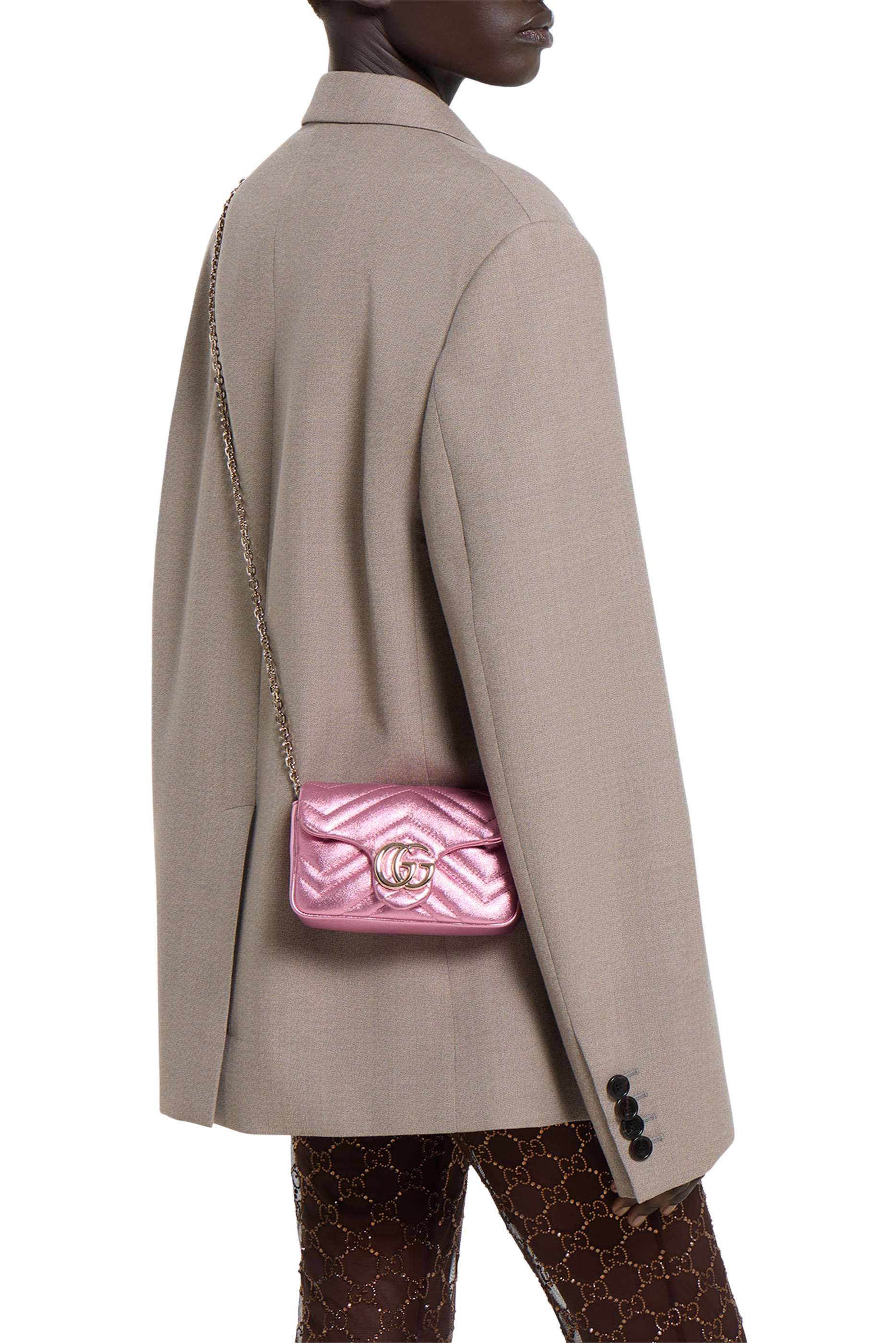 حقيبة كتف مارمونت صغيرة بشعار الماركة 