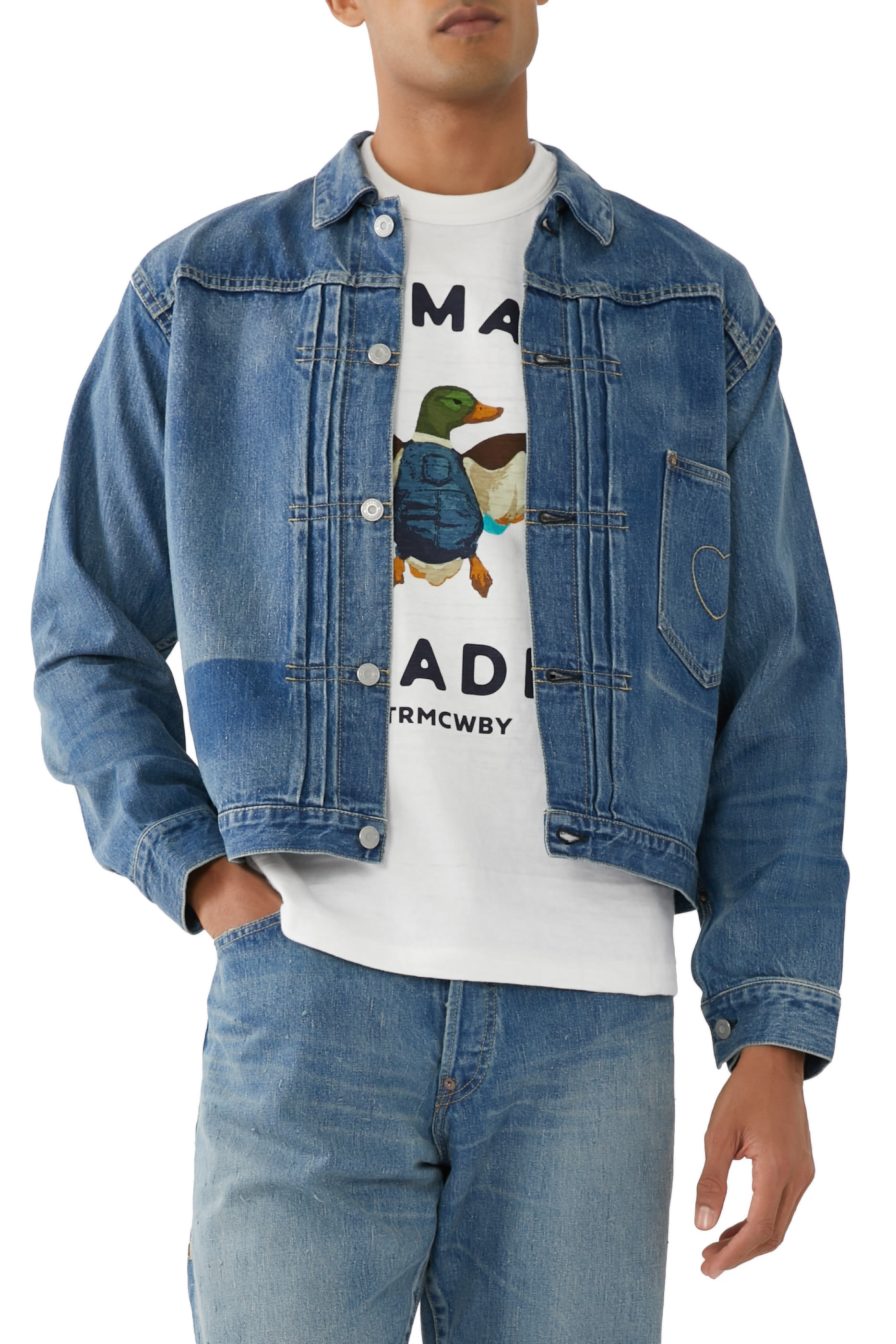 جاكيت وورك دنيم