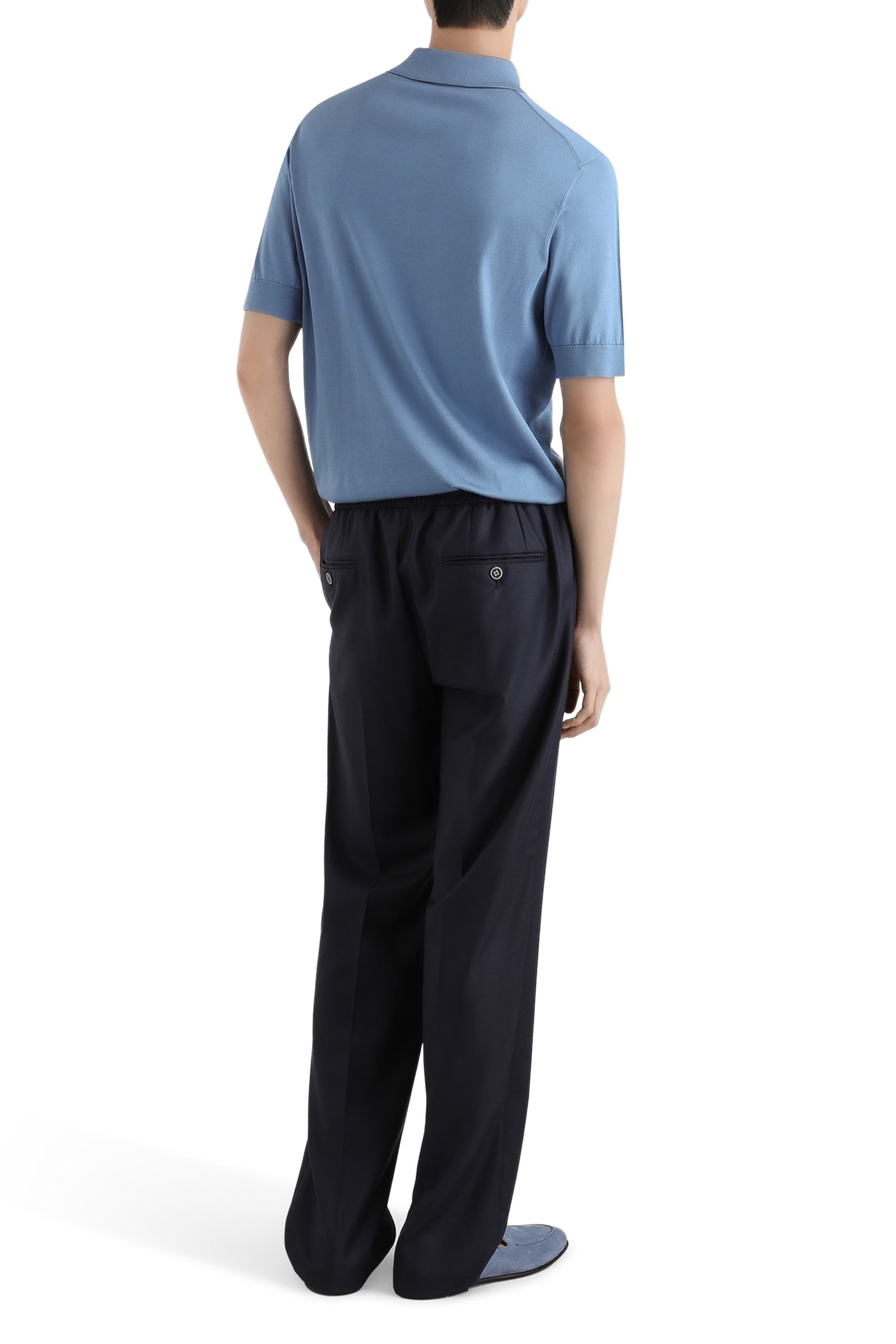 قميص بولو حرير