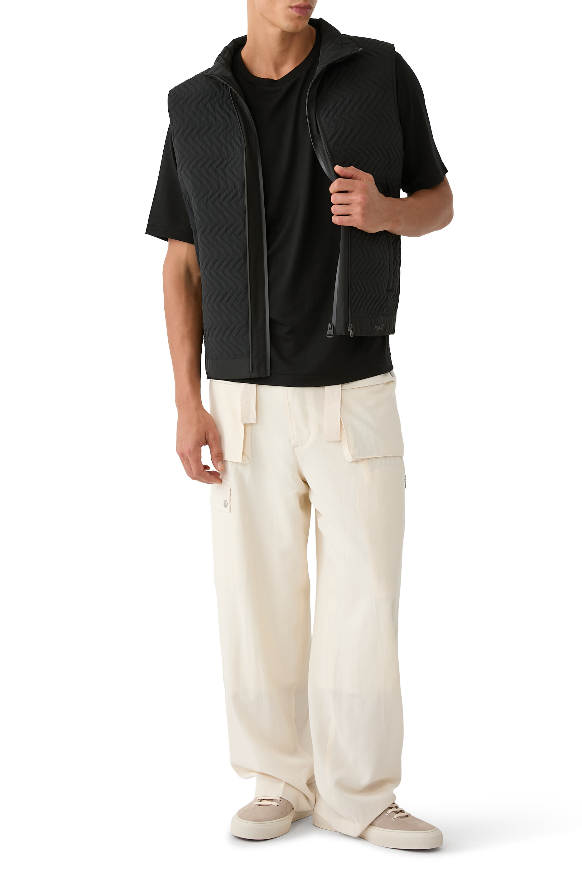 جاكيت باريت 3 في 1 بتصميم مبطن خفيف الوزن خامات مختلفة