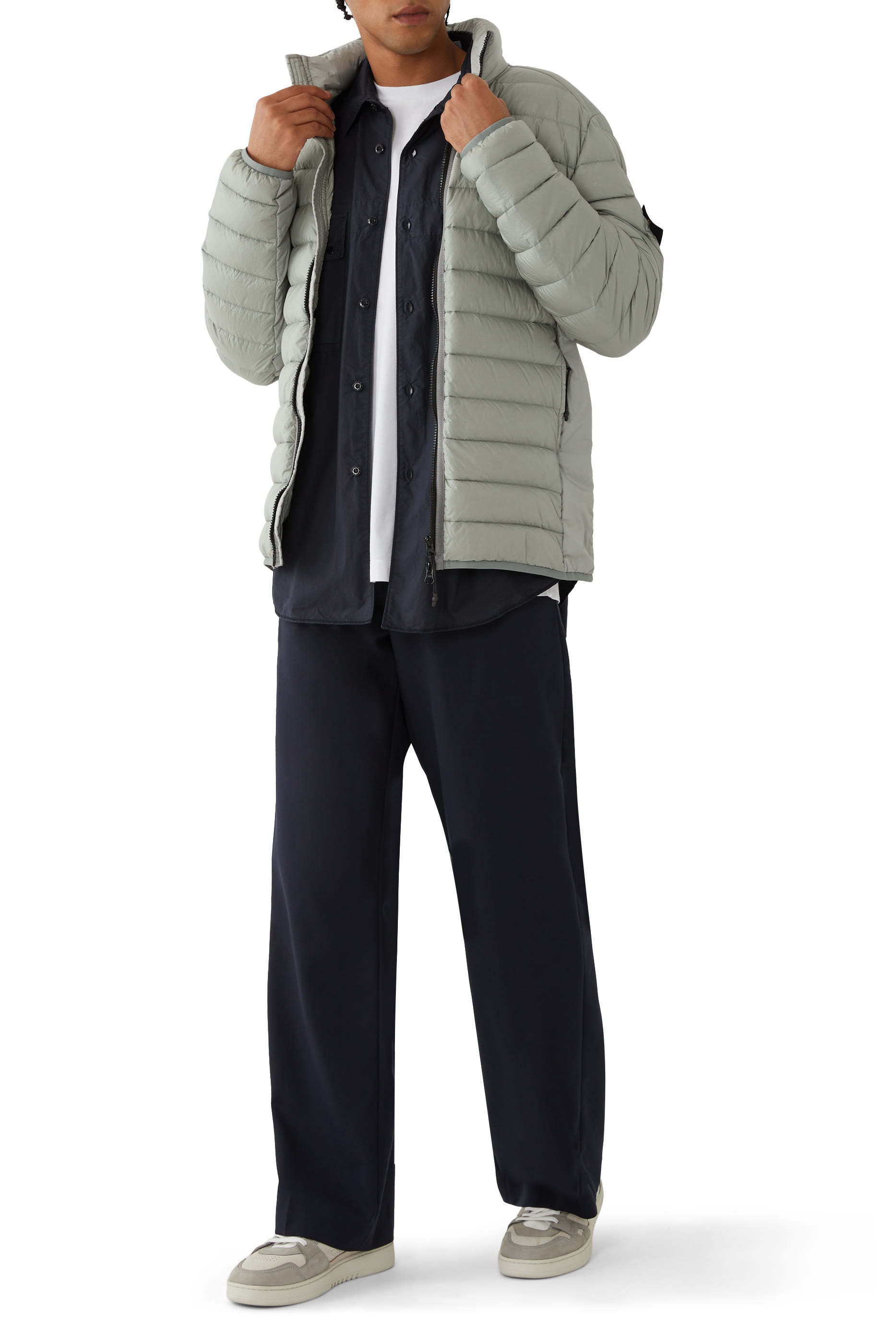 جاكيت مبطن بزغب حقيقي