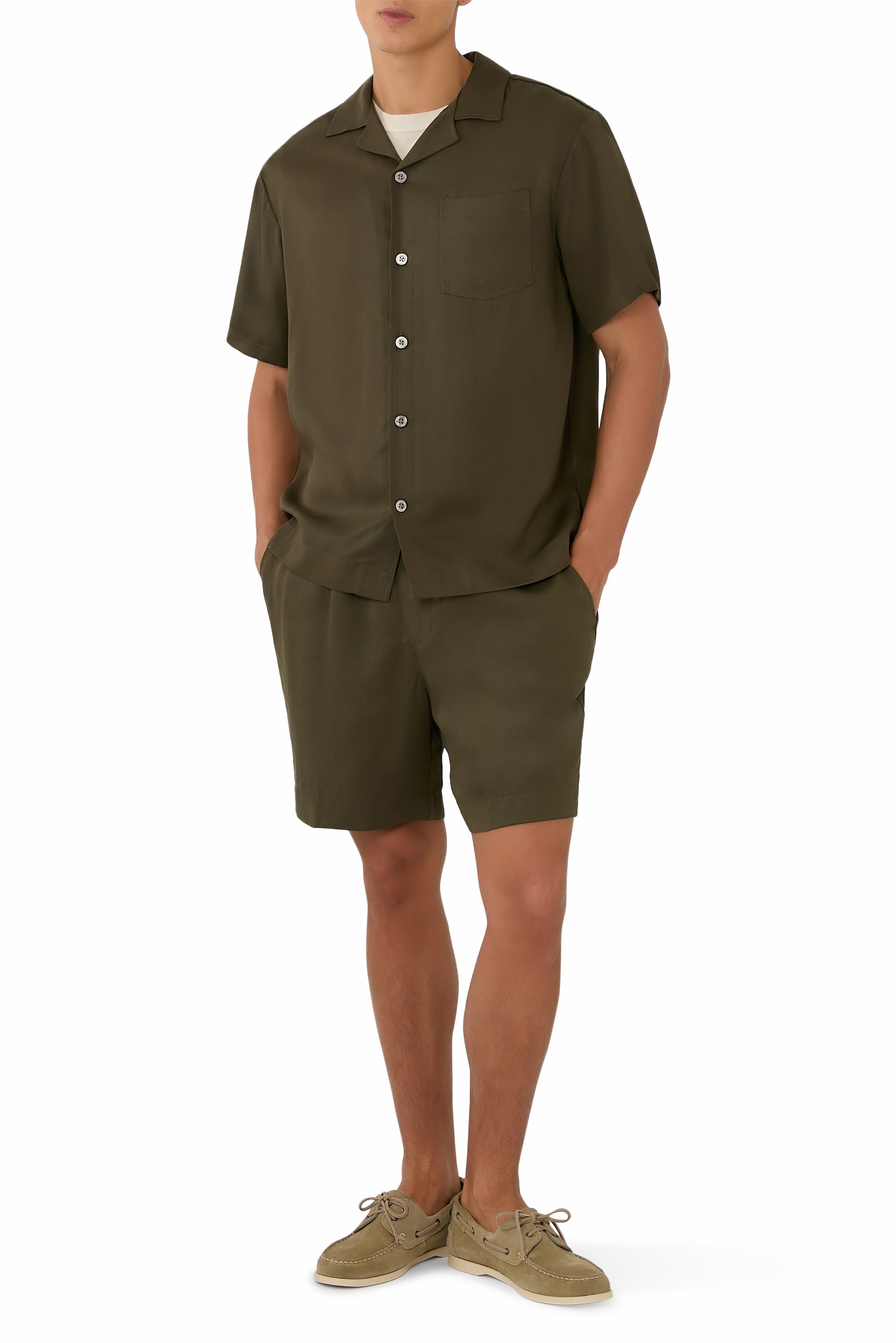 Classic Resort Collar Tencel™ Shirt