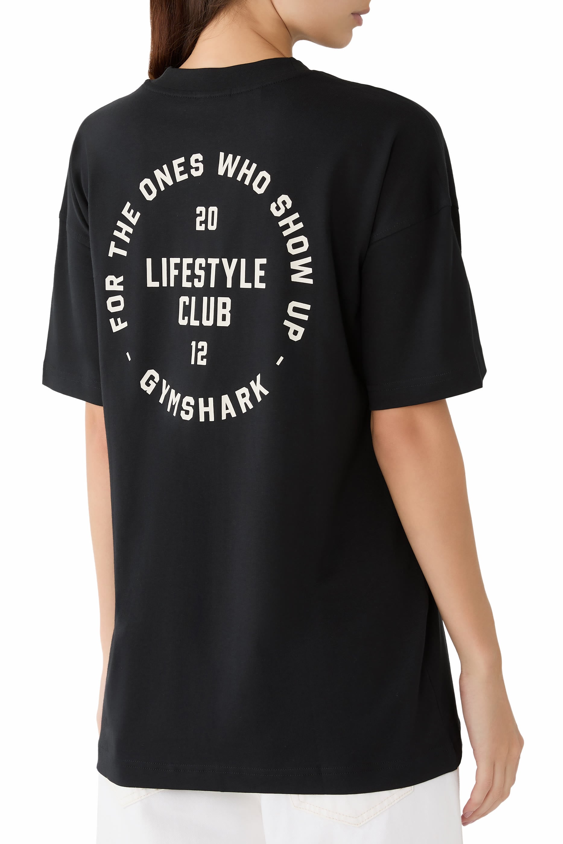 2012 Lifting Club Graphic Oversized T-Shirt