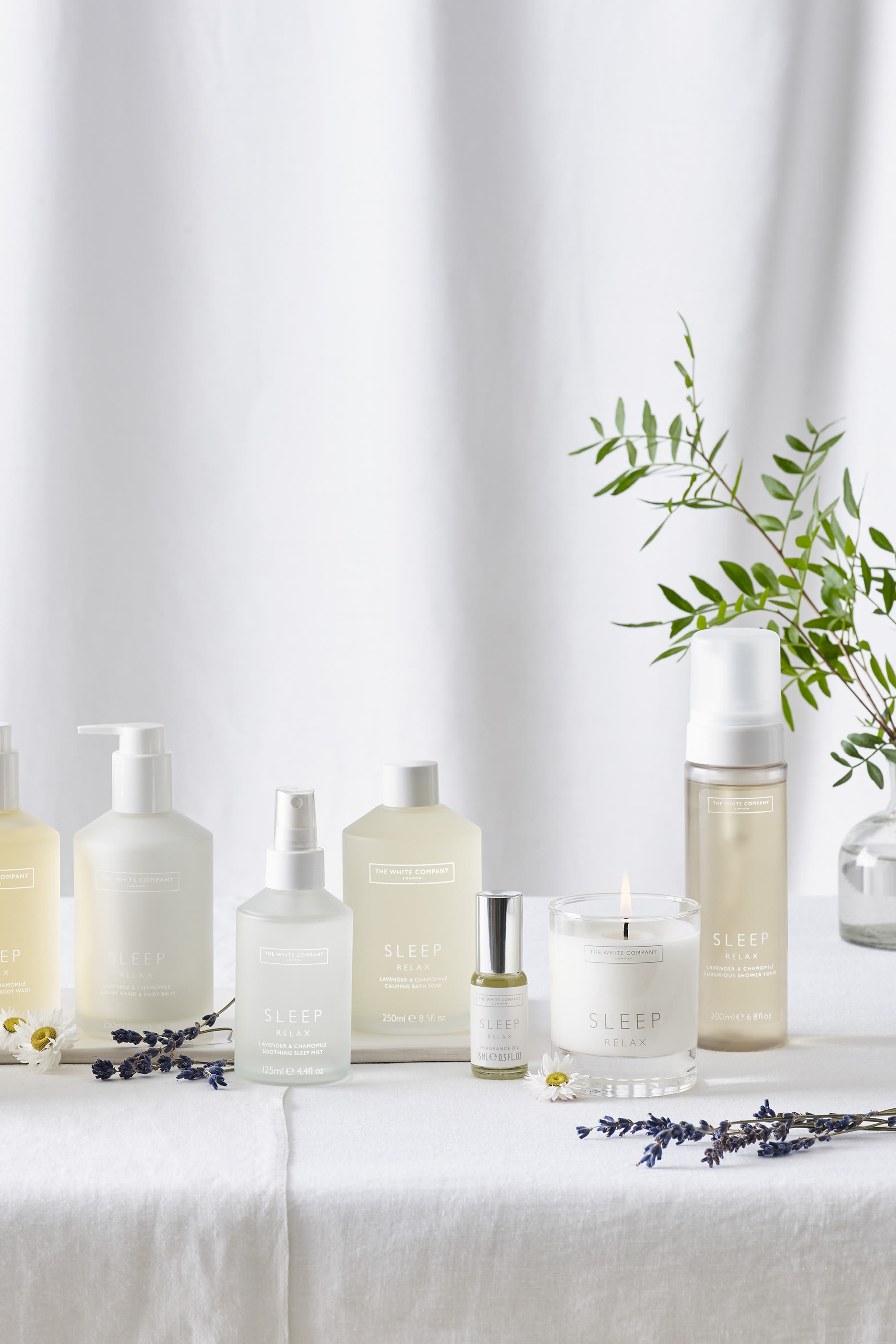 شمعة معطرة للإسترخاء الليلي