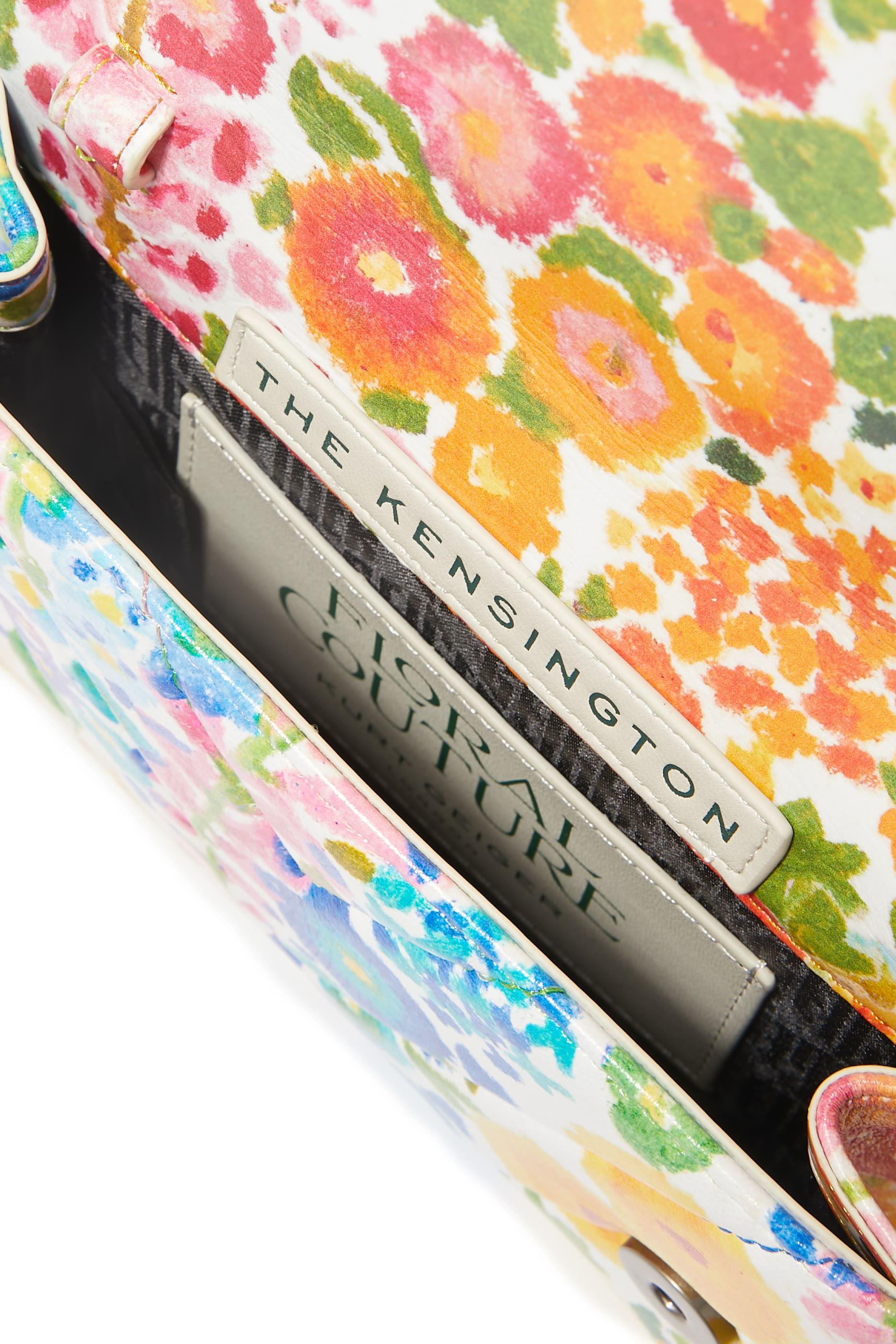 حقيبة كوتور كنسينغتون صغيرة جدا بنقشة زهور