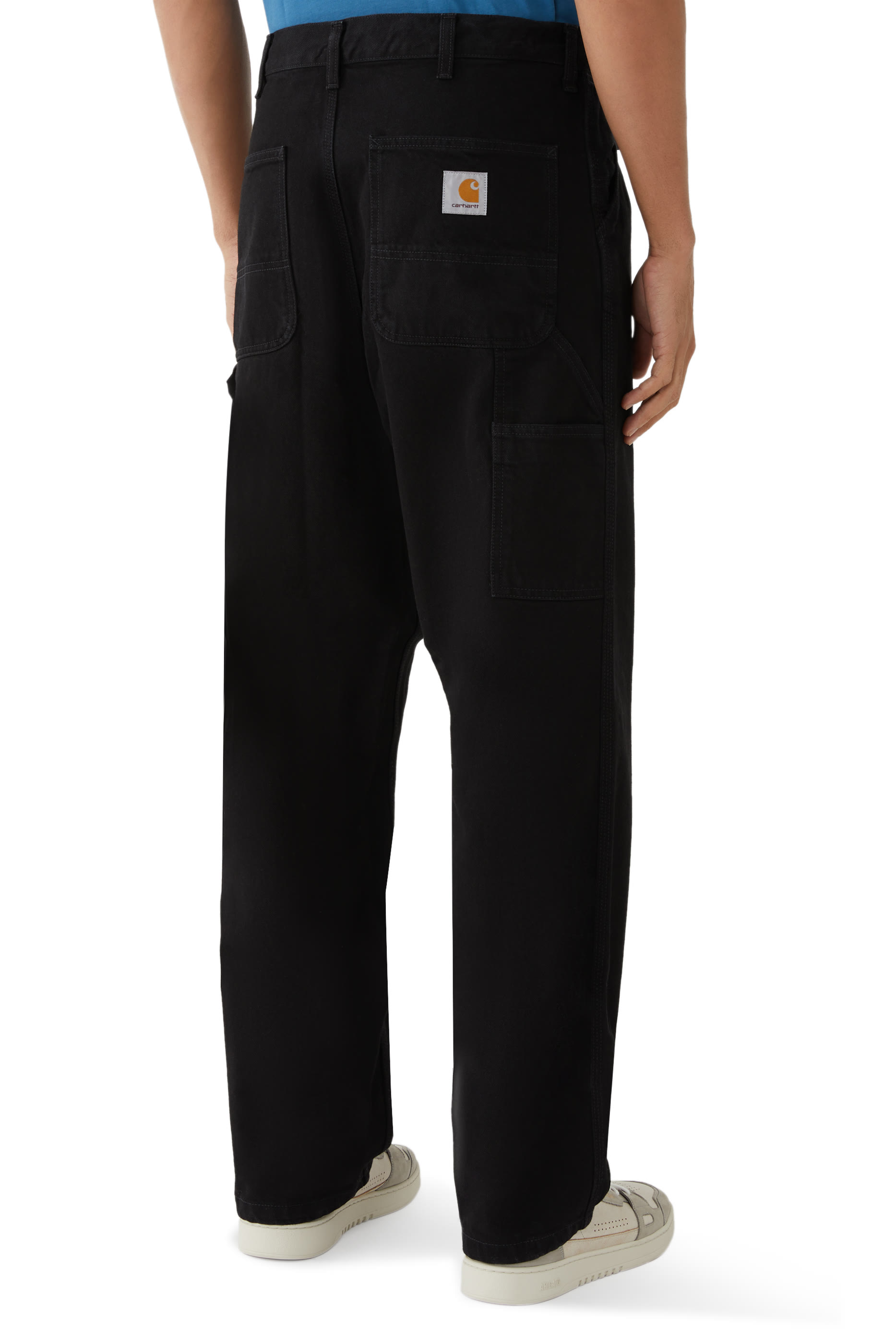 بنطال دنيم سنجل ني