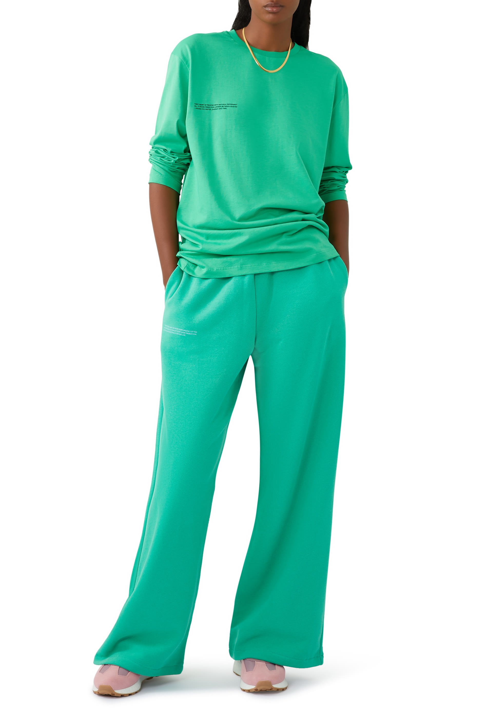 تيشيرت بأكمام طويلة قطن عضوي PPRMINT