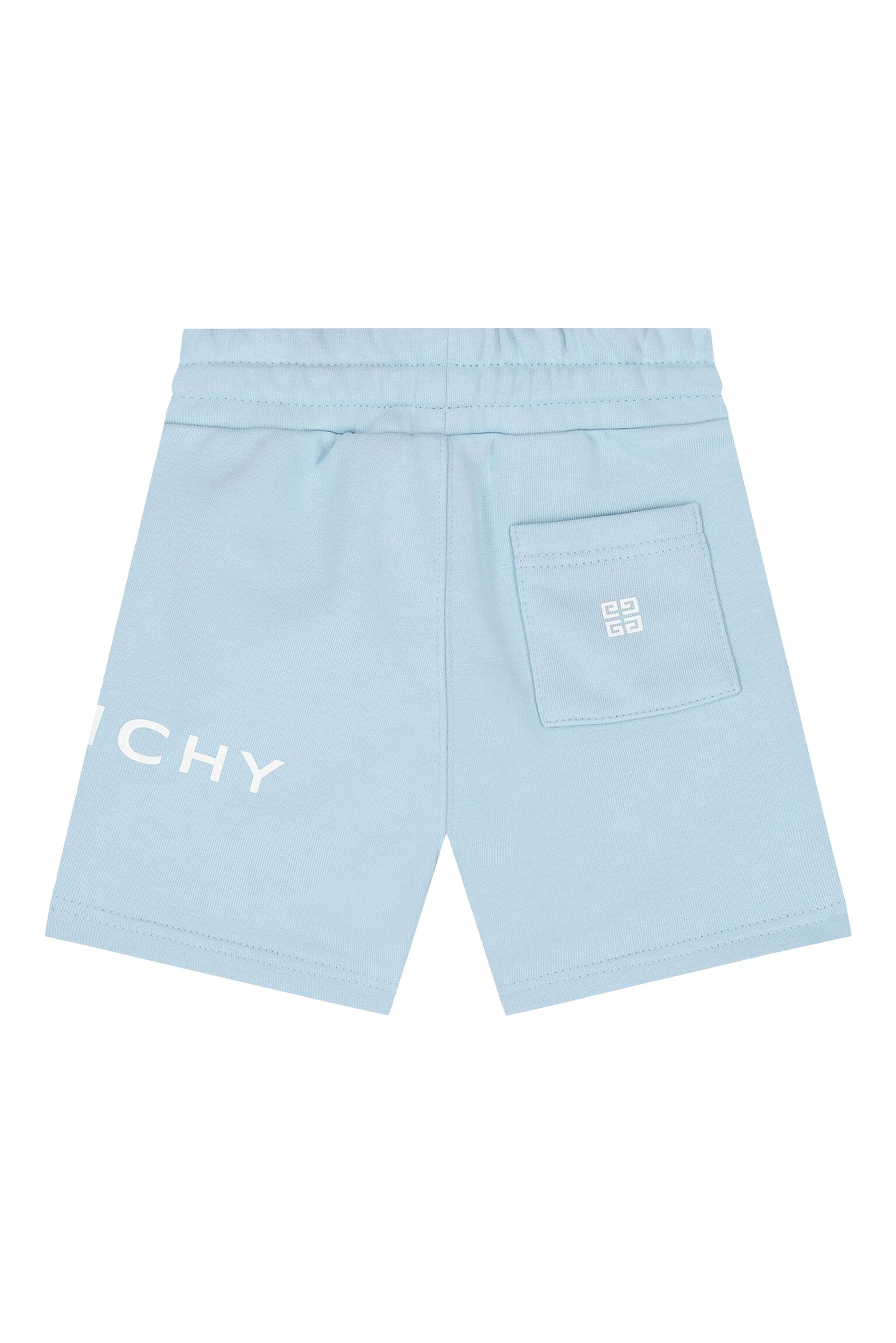 شورت رياضي بشعار الماركة للأطفال