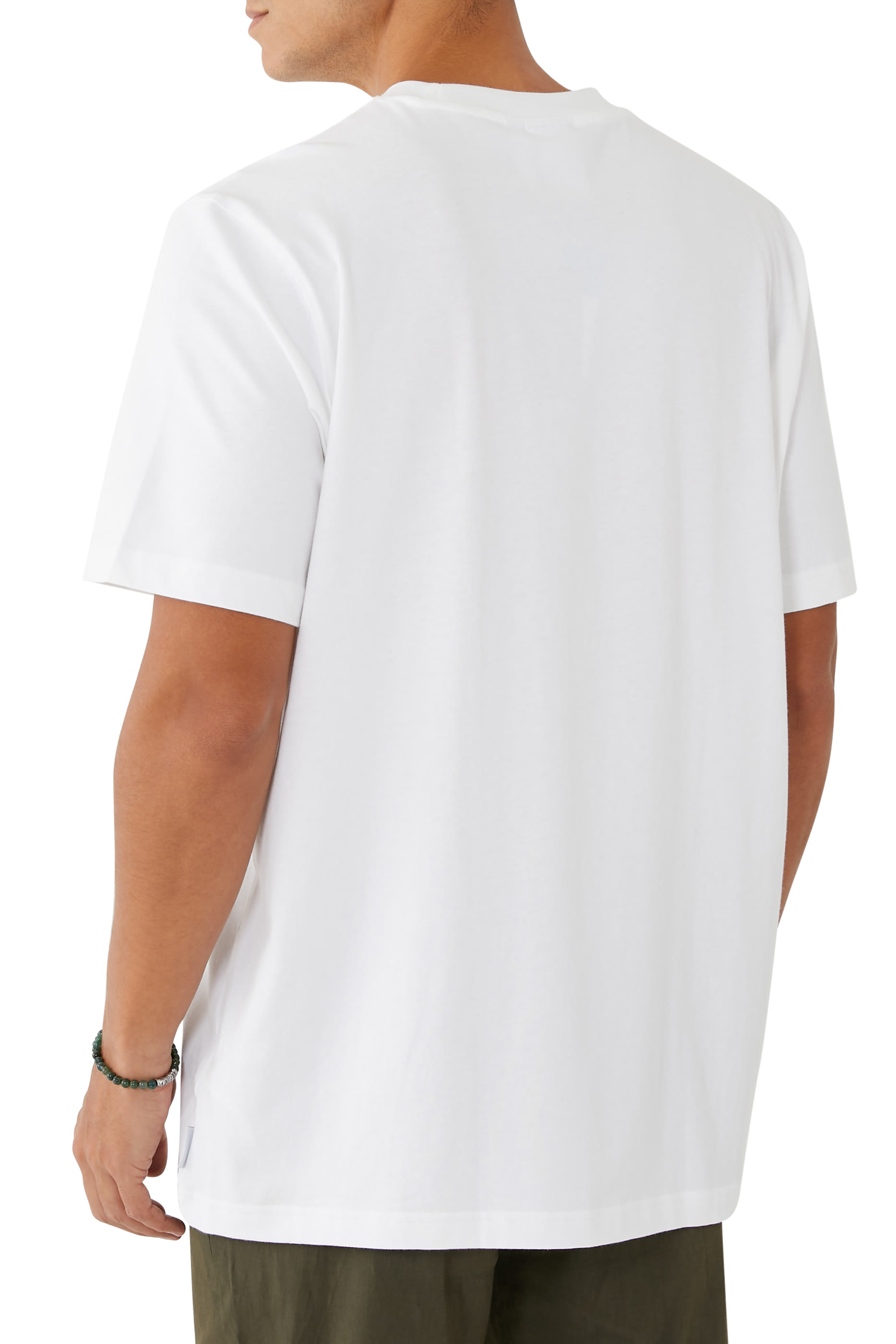 تيشيرت بطبعة شعلة غرافيك