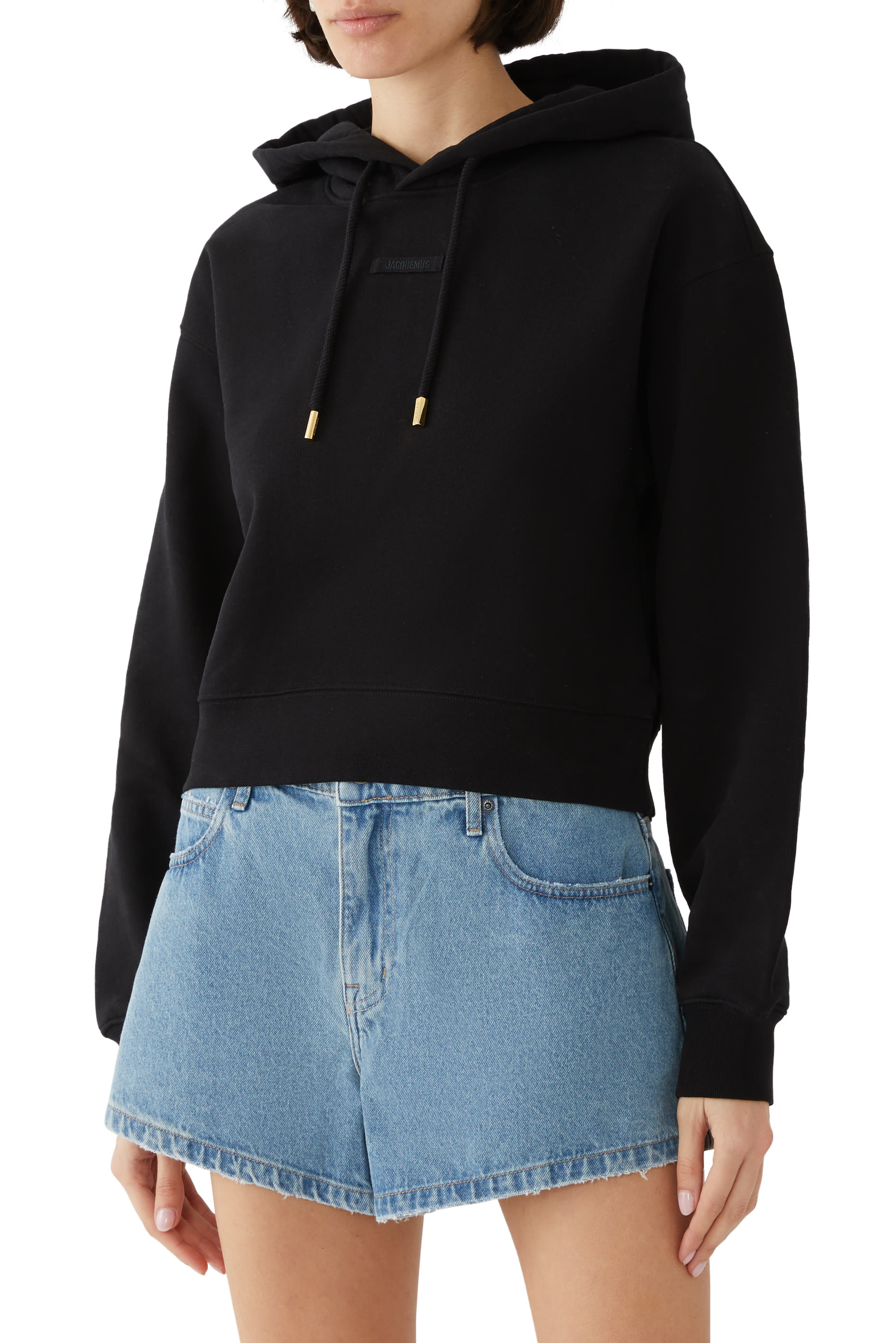 هودي قماش بارز الملمس