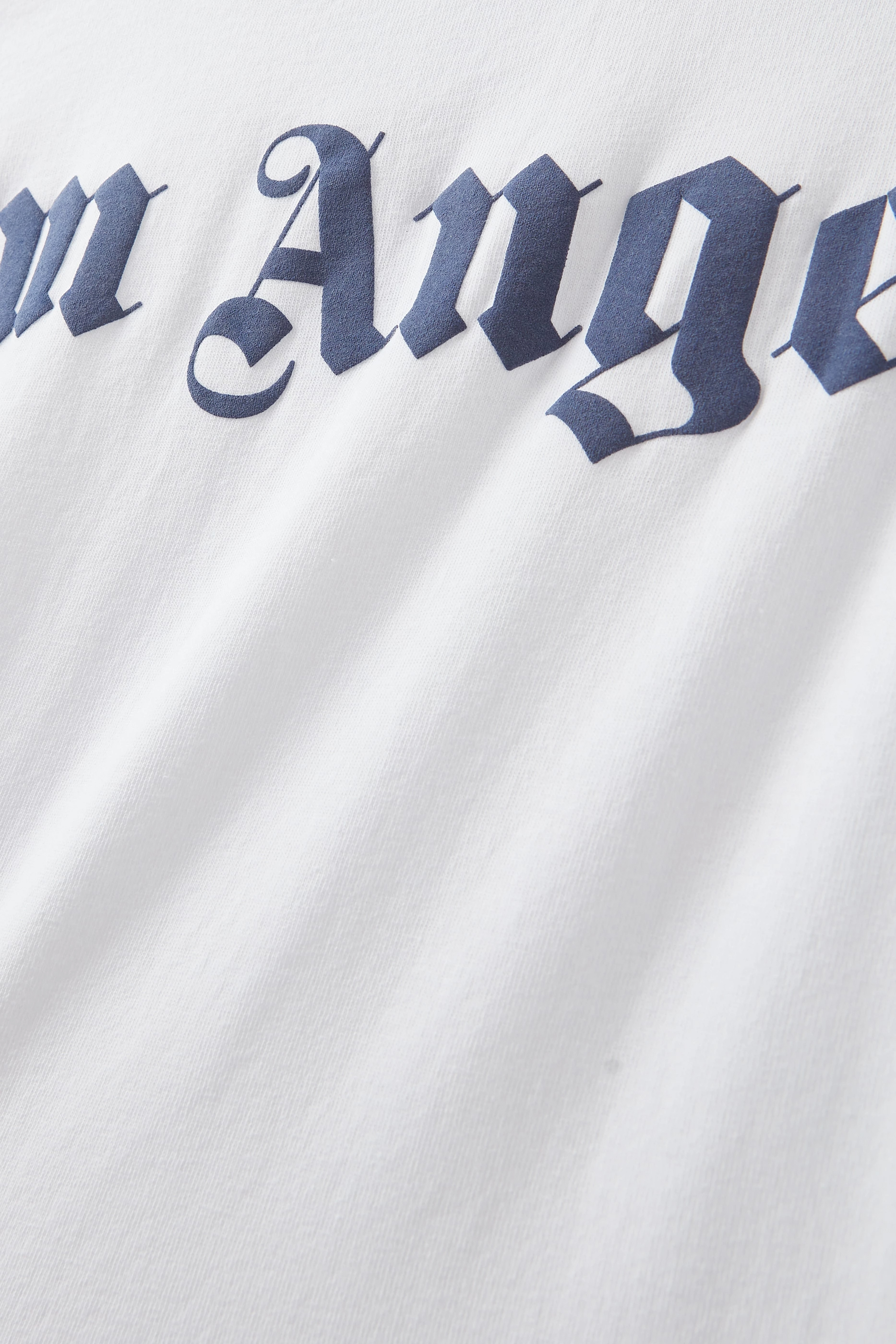 تيشيرت قطن بطبعات شعار الماركة للأطفال