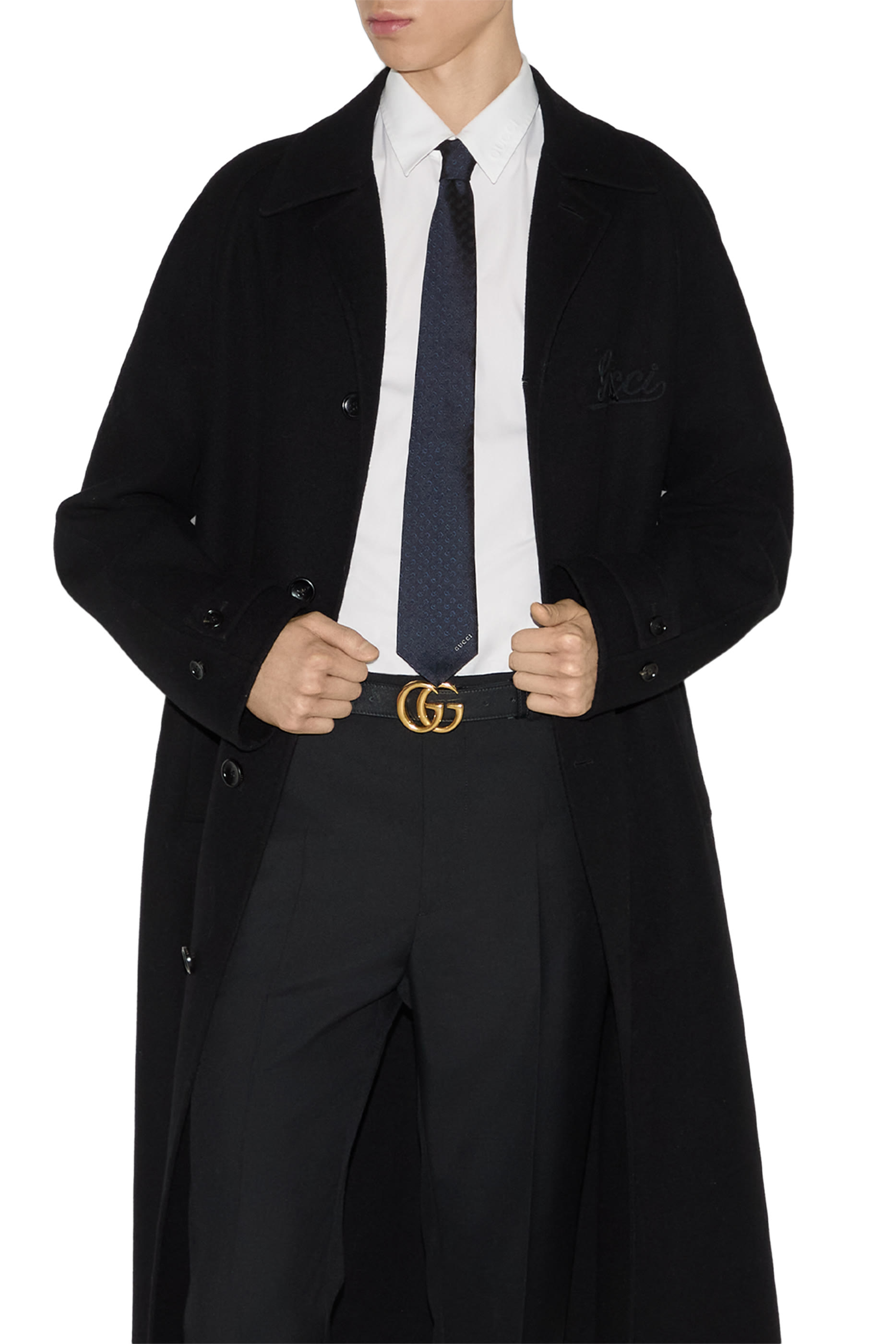 ربطة عنق بنقشة لجام حصان حرير جاكار