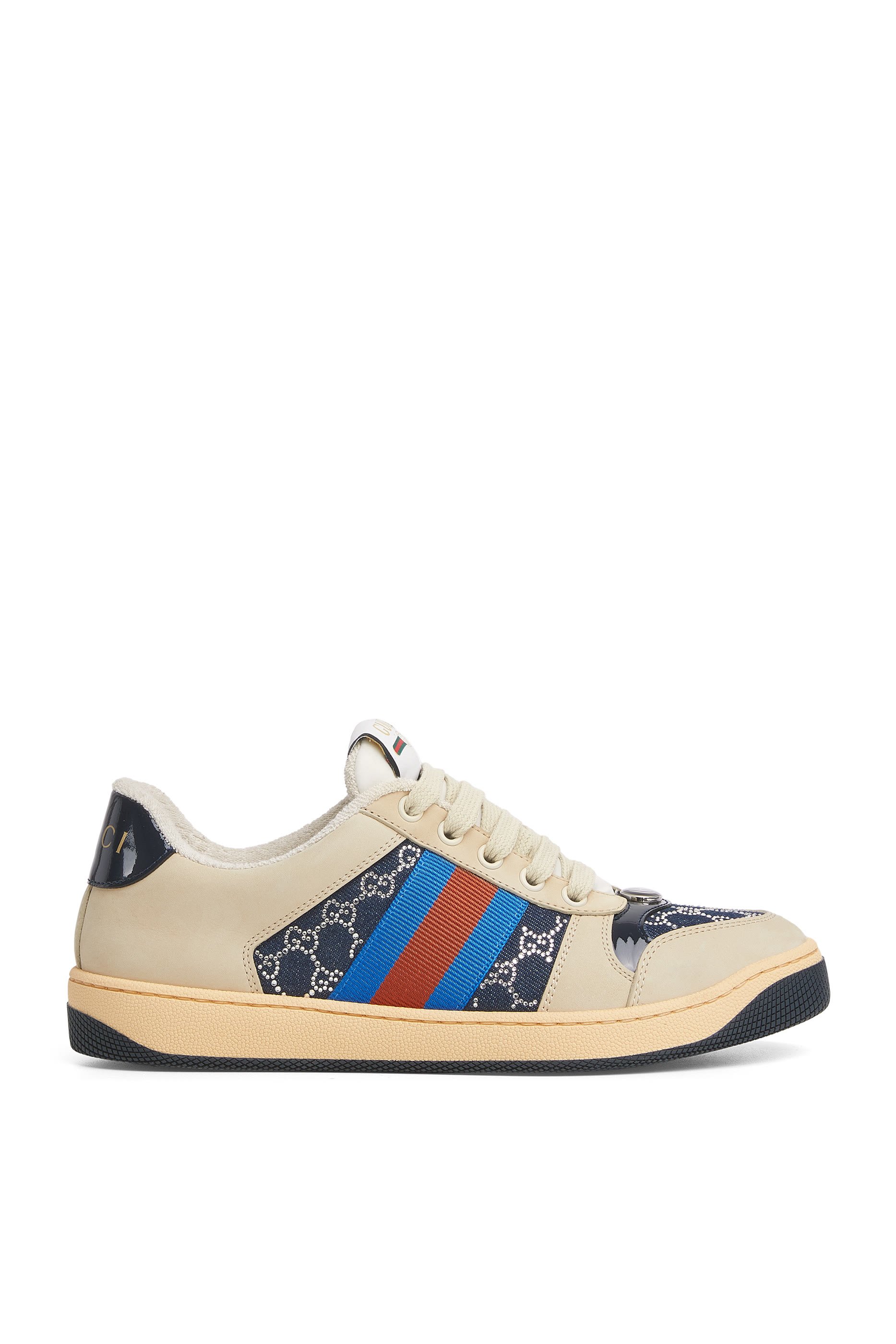 GG Crystal Screener Sneakers