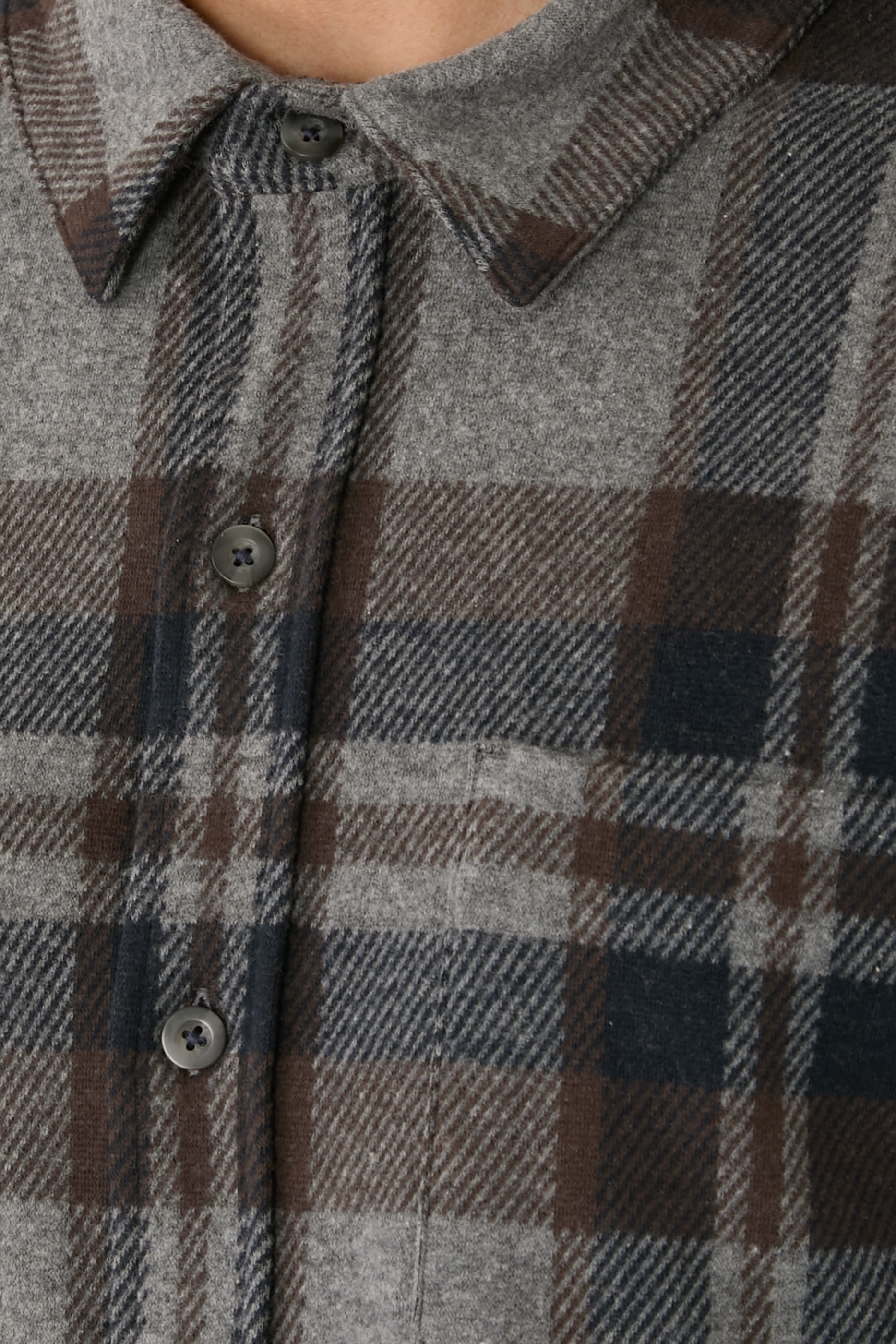 Classic Plaid Shirt Jacket