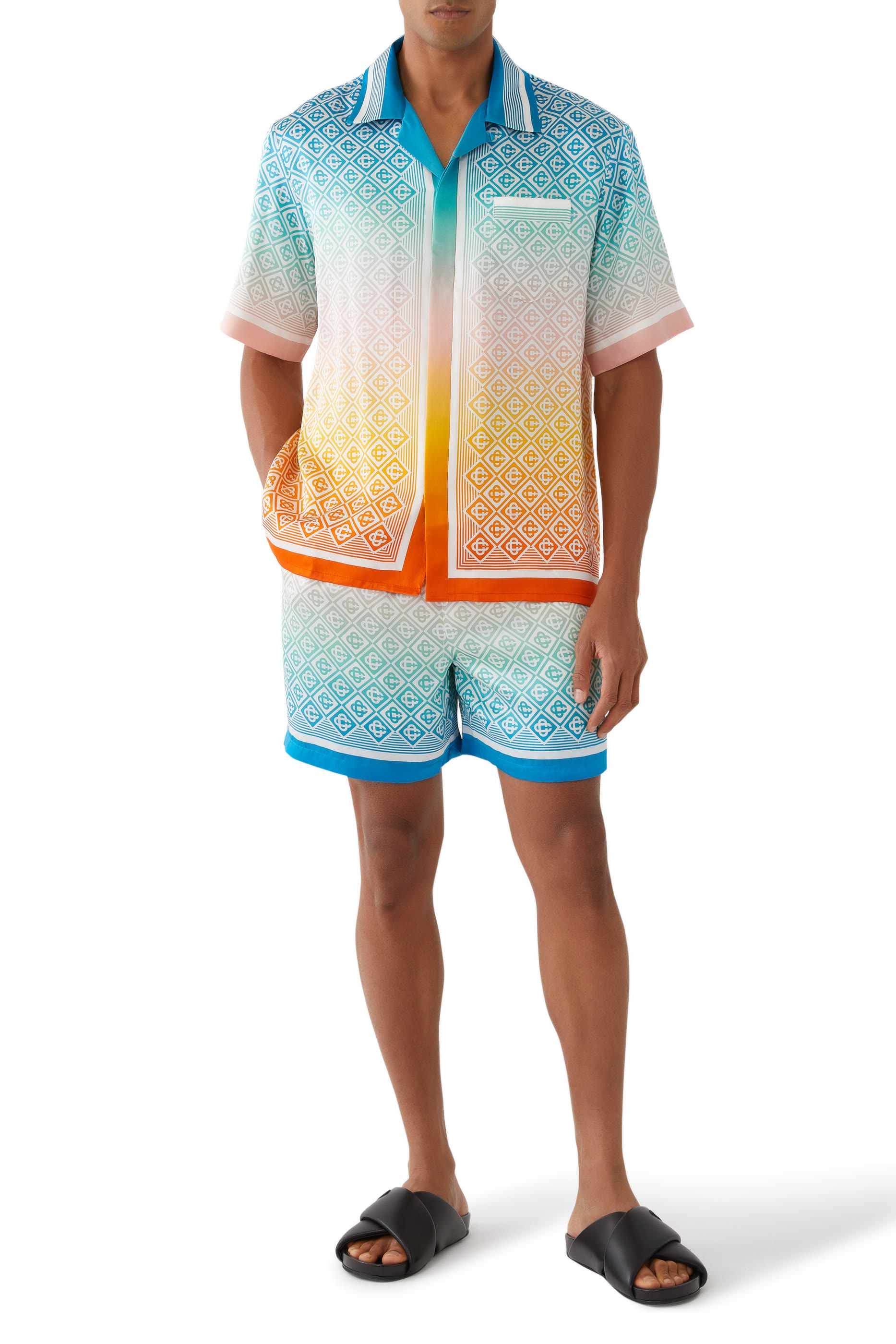 شورت برباط تضييق حرير