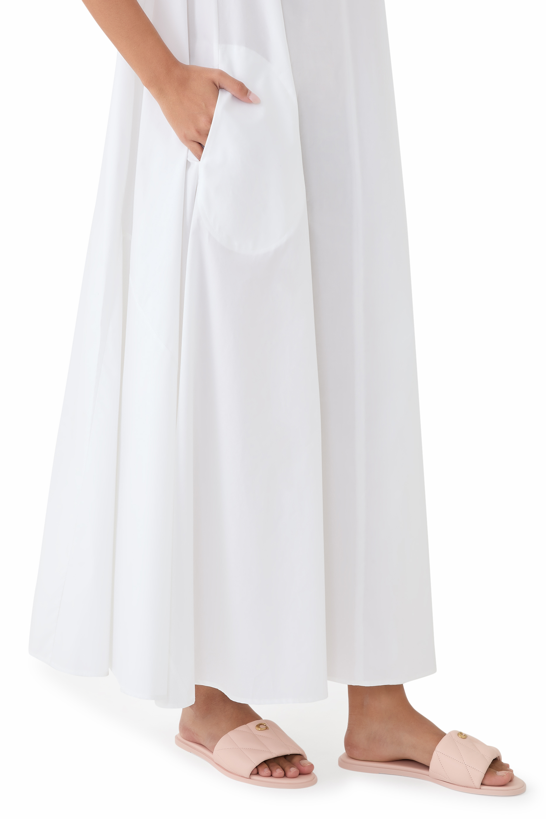 صندل هولي بتصميم مبطن جلد