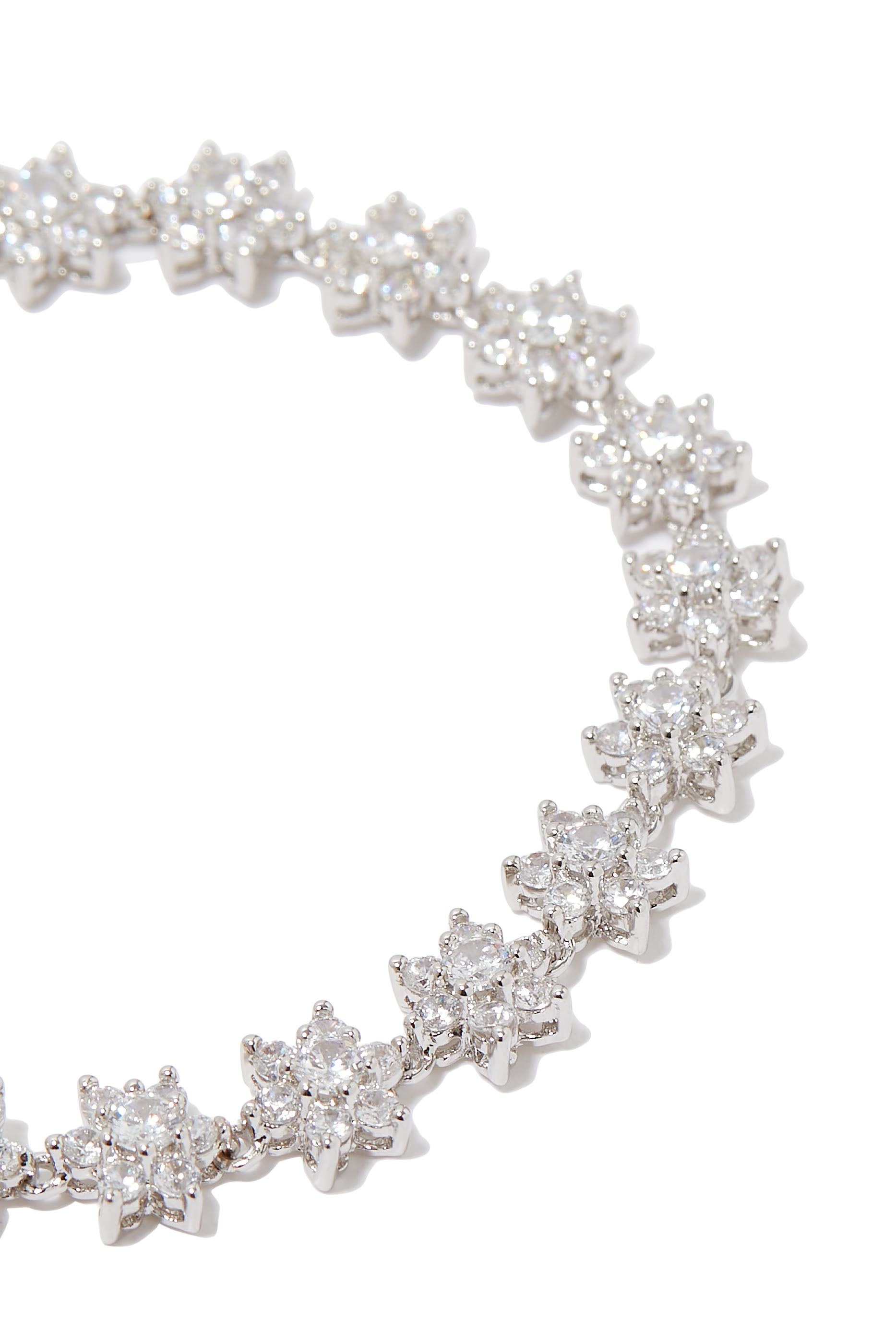 سوار تنس كلاسيكي فلورال