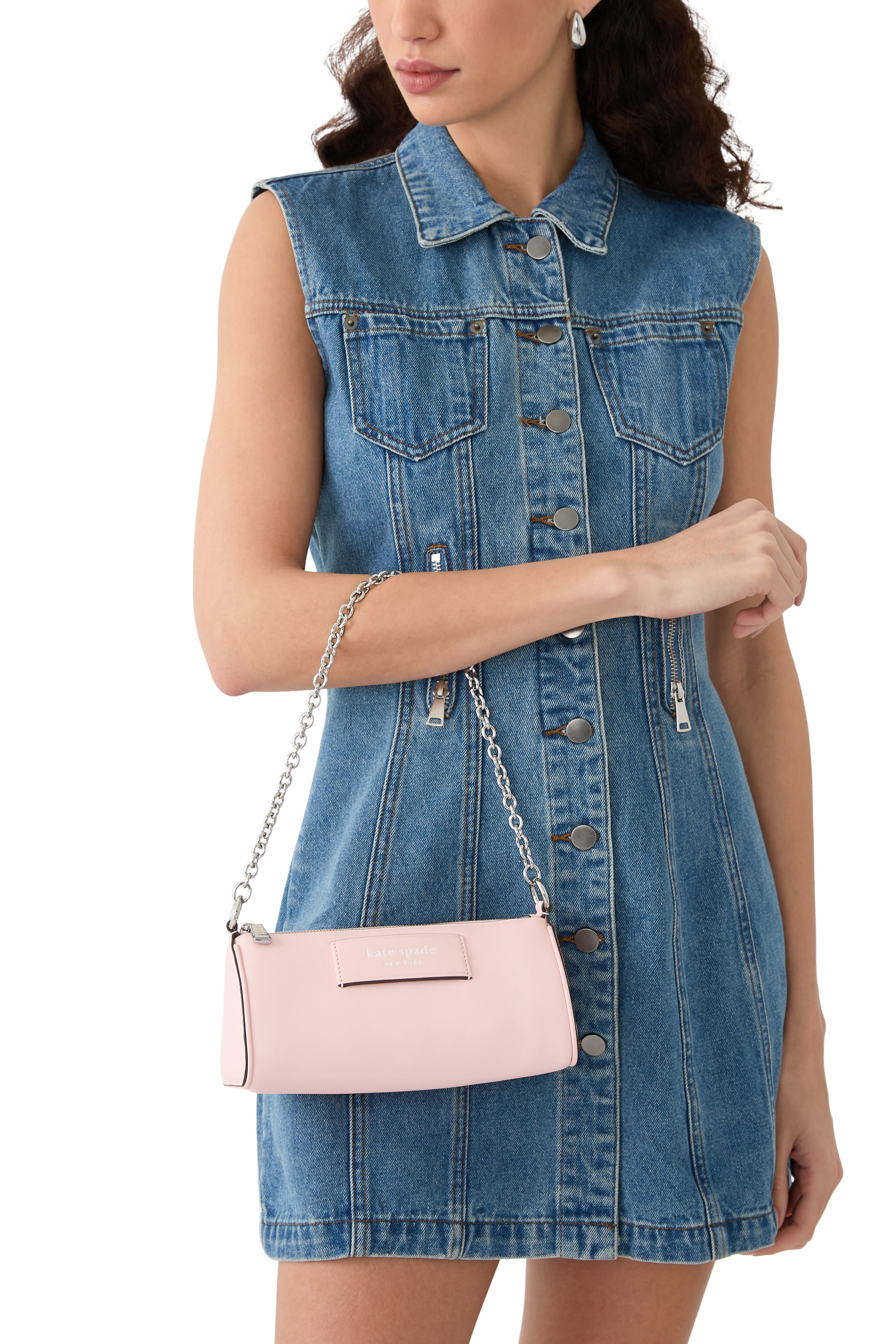 حقيبة بوشيت بملصق بشعار الماركة