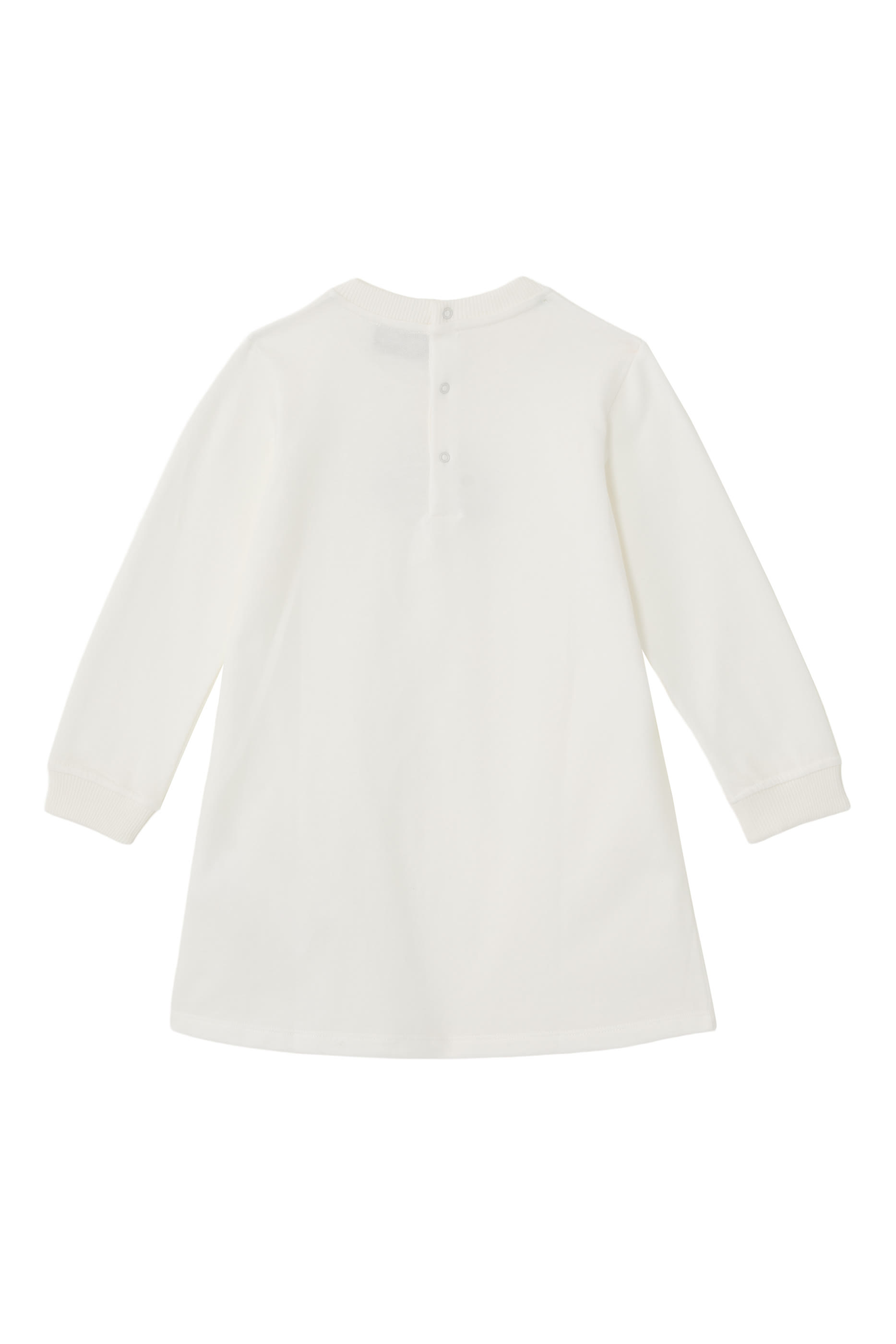  فستان بلاش مزين بطبعة الدب تيدي قطن للأطفال