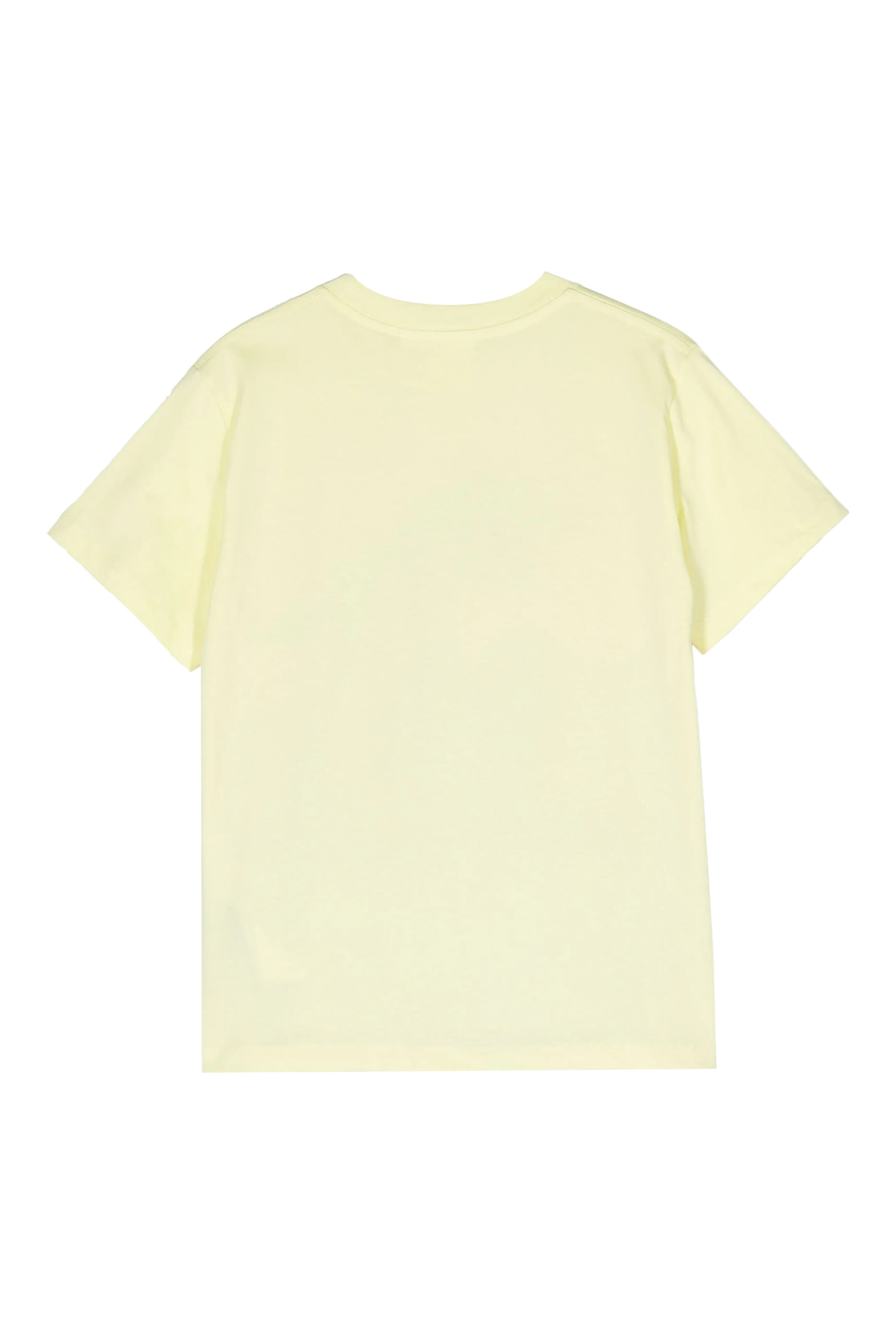 تيشيرت قطن بأكمام قصيرة وطبعة ديناصور دينو وبركان للأطفال