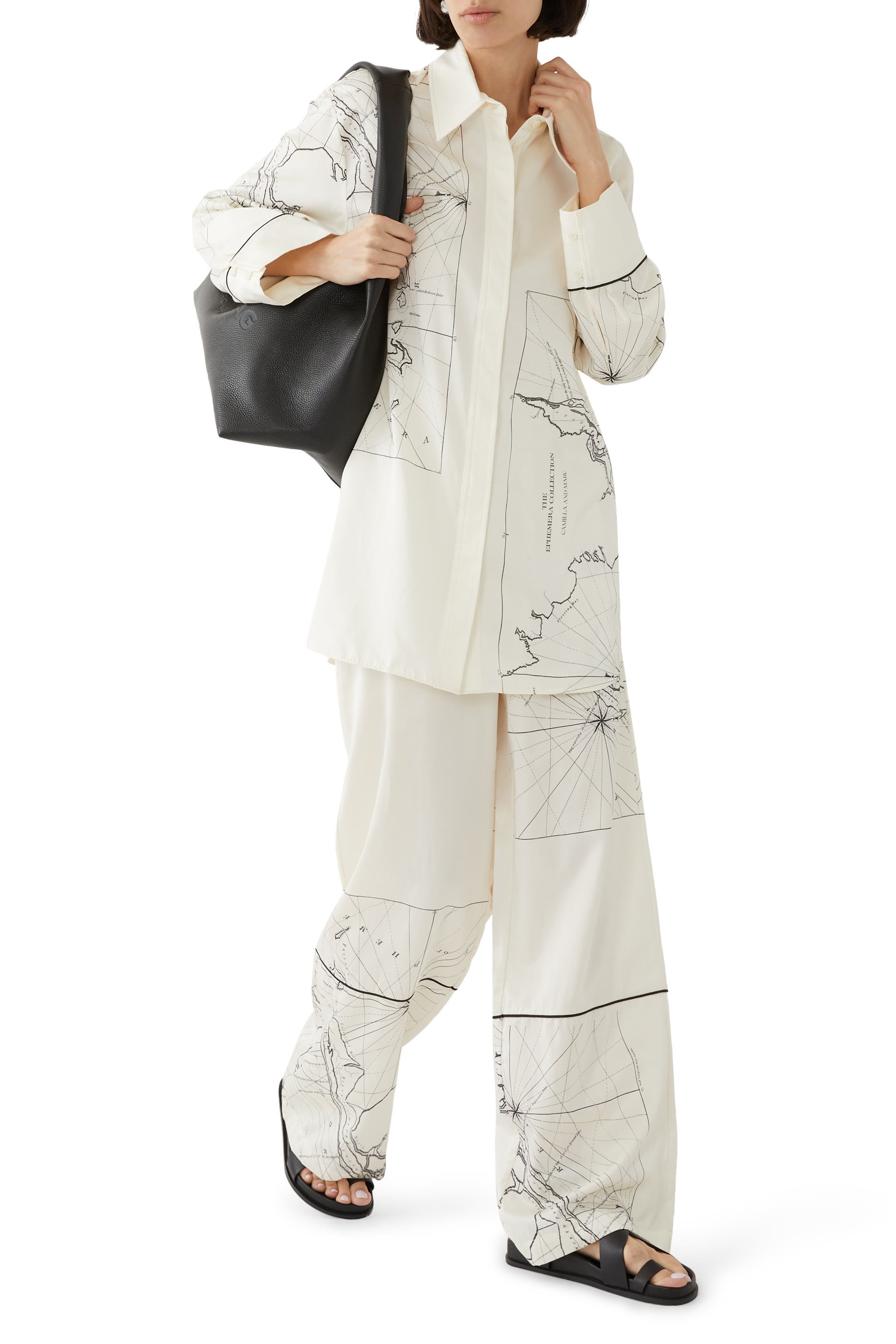 بنطال لاغونا حرير