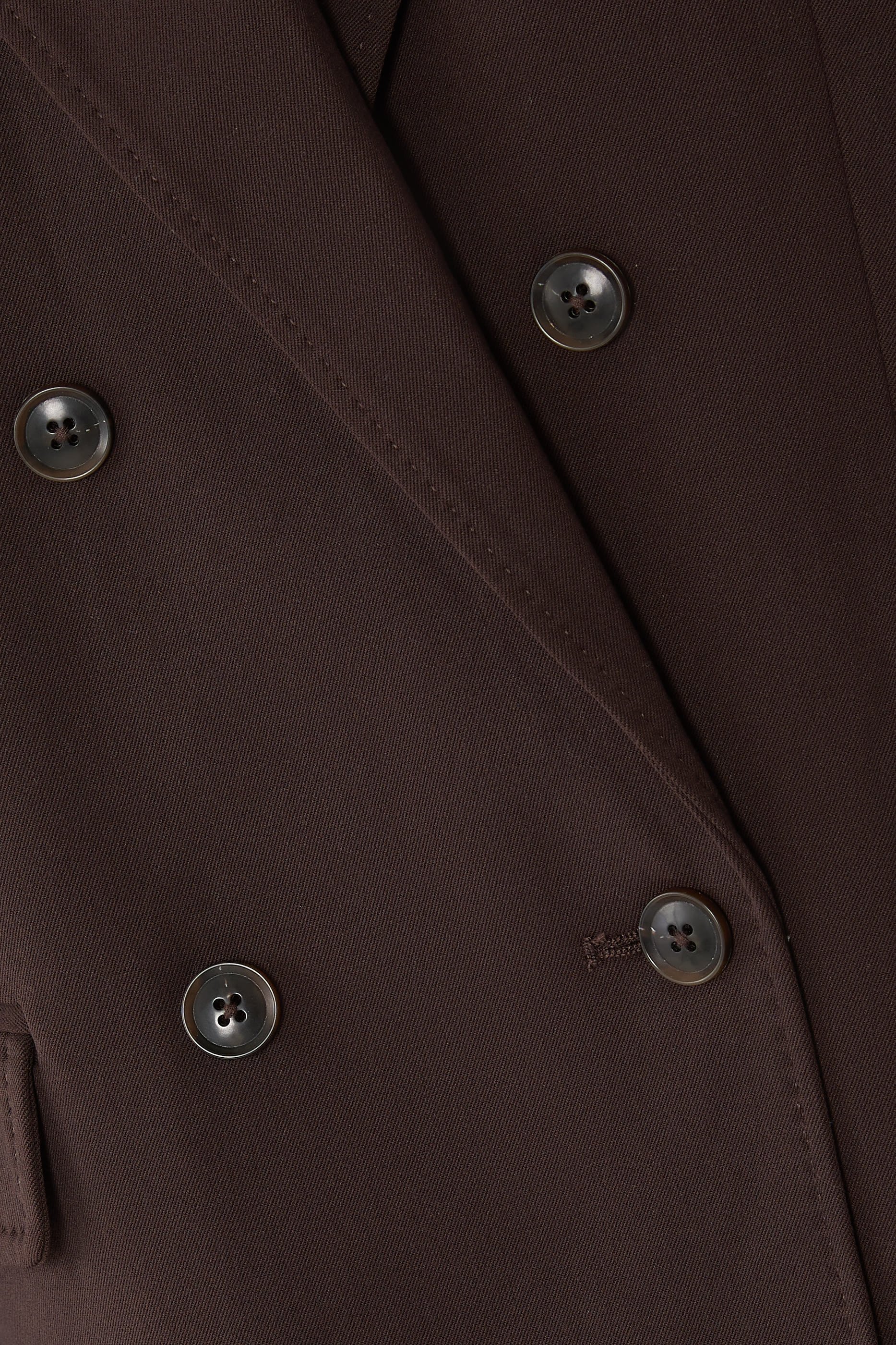 بليزر رسمي ايسنشال بقصة فضفاضة وصفي أزرار