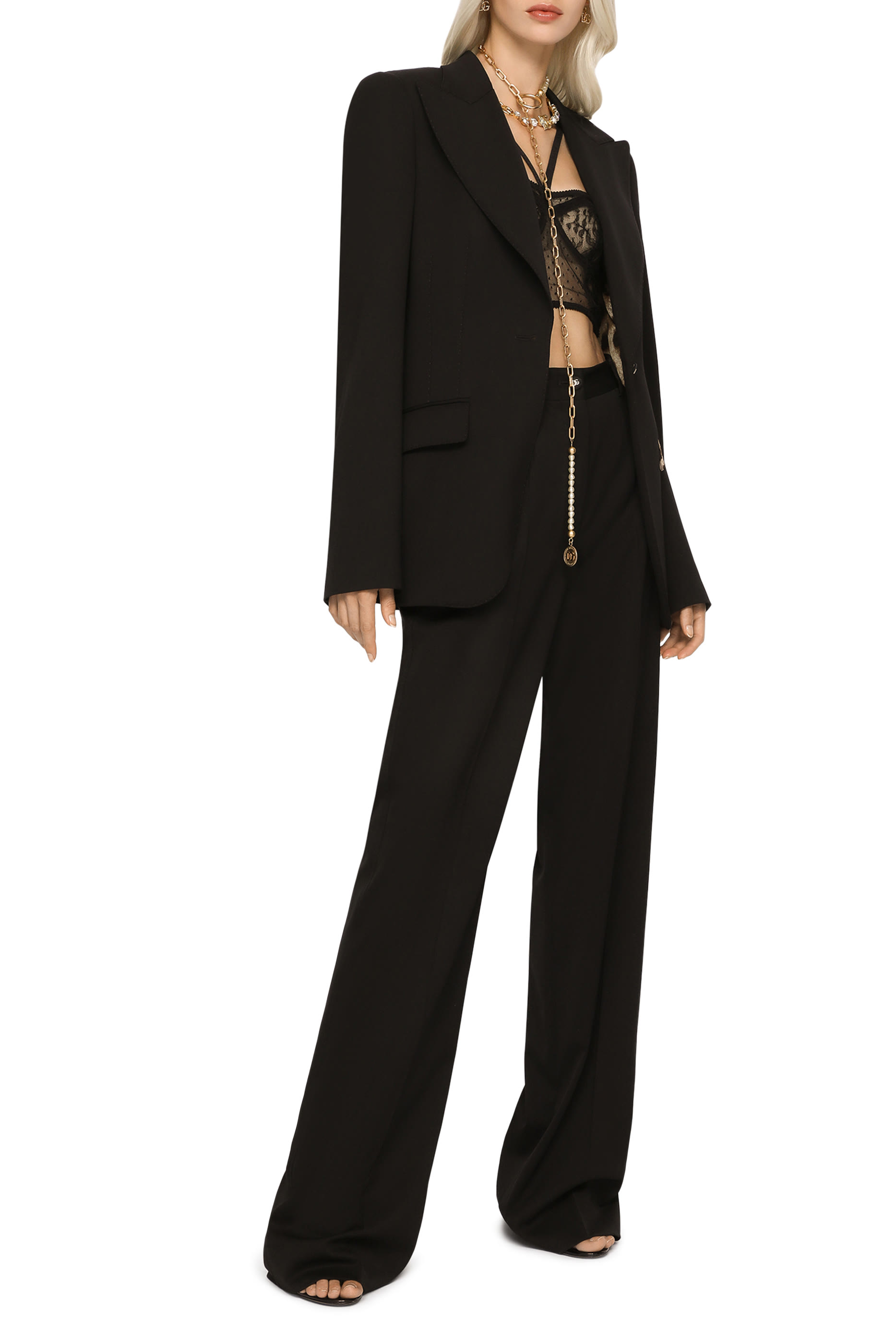 بنطال كاباردين بالازو