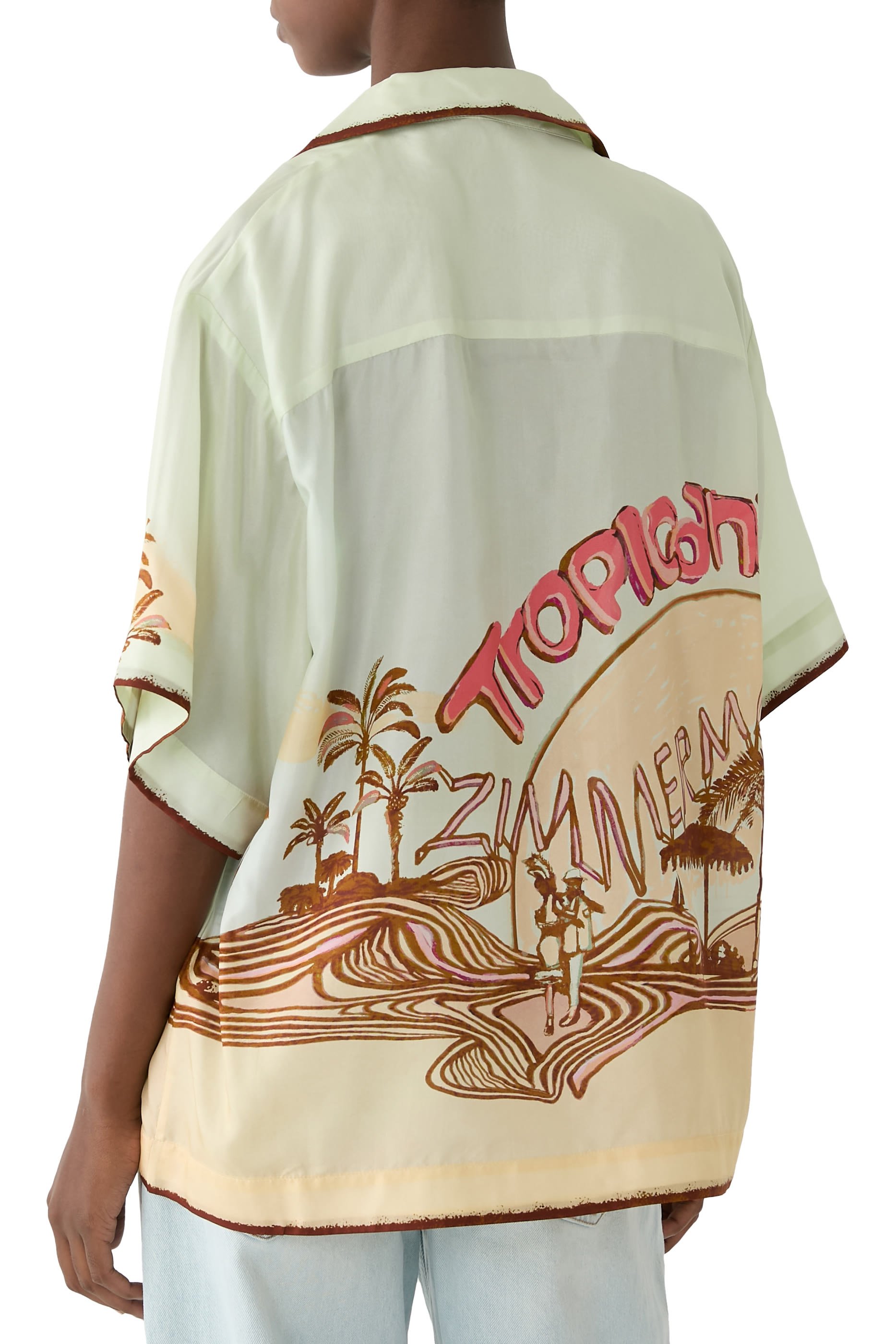 قميص كوكو بأكمام قصيرة