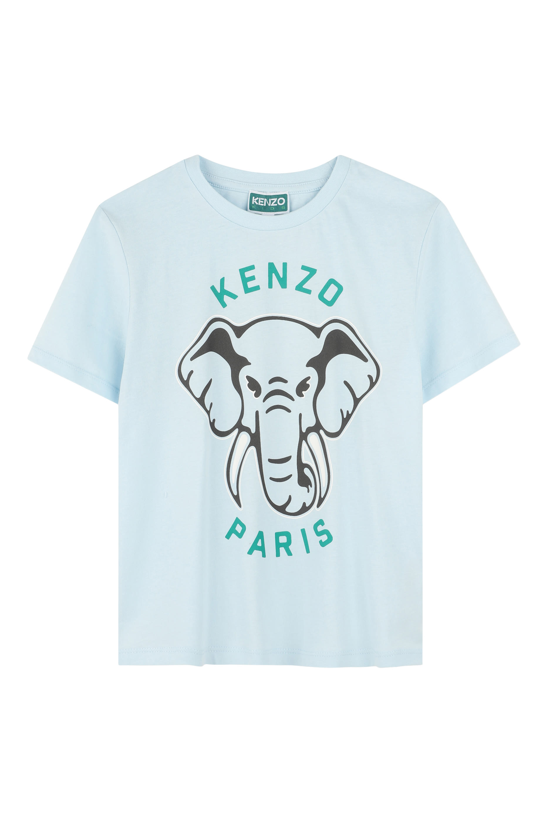 تيشيرت بطبعة شعار الماركة للأطفال