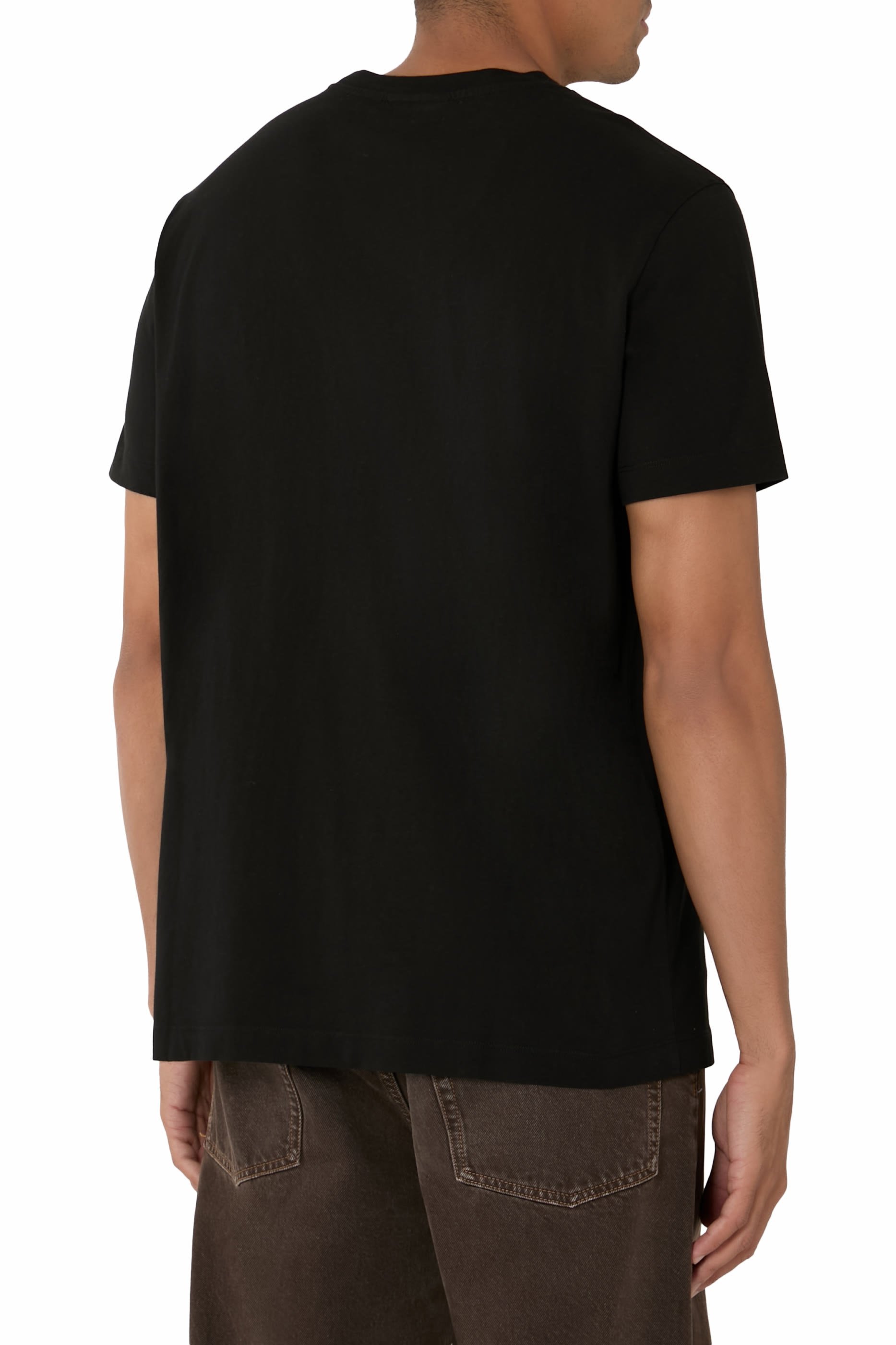 تيشيرت إيمرسن بياقة ضيقة مطرز