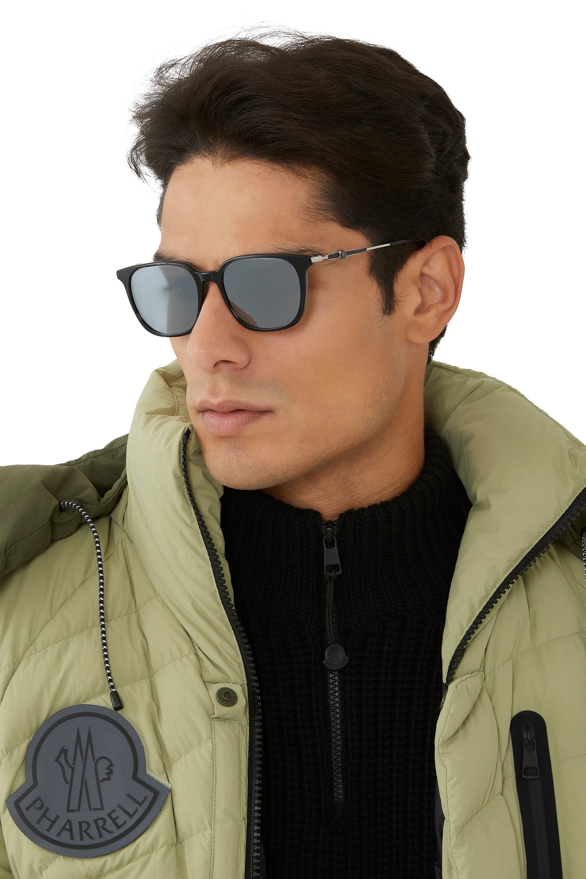 نظارة شمسية مستديرة بعدسات مستقطبة