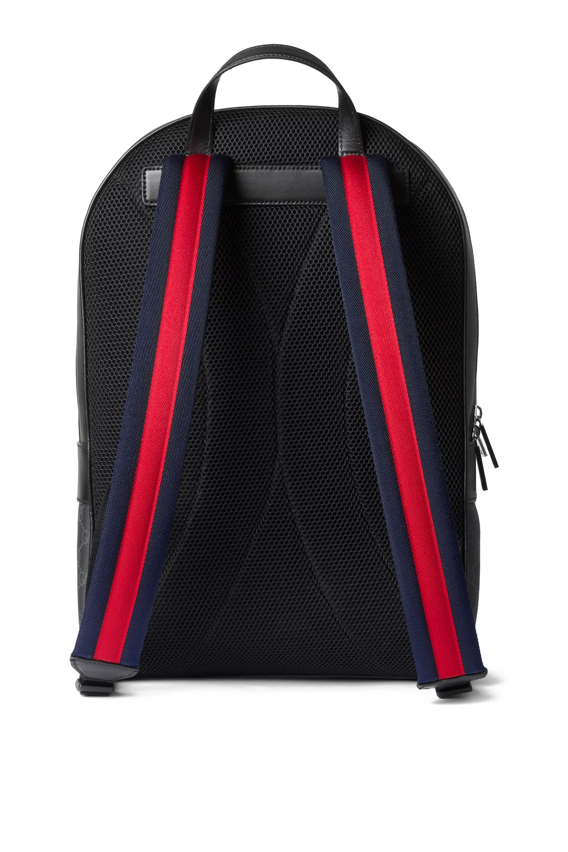 حقيبة ظهر بنقشة حرفي شعار الماركة