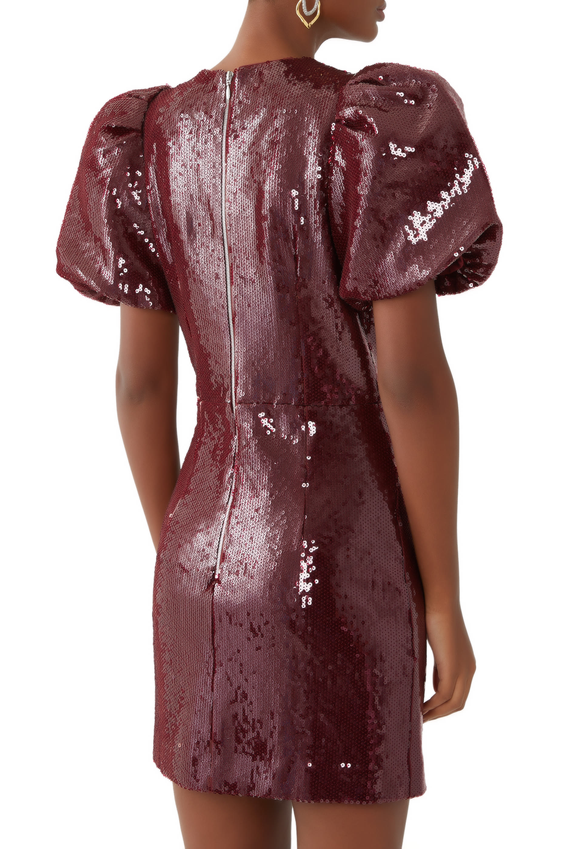 فستان زيلدا إكس نيكي هيلتون بأكمام قصيرة