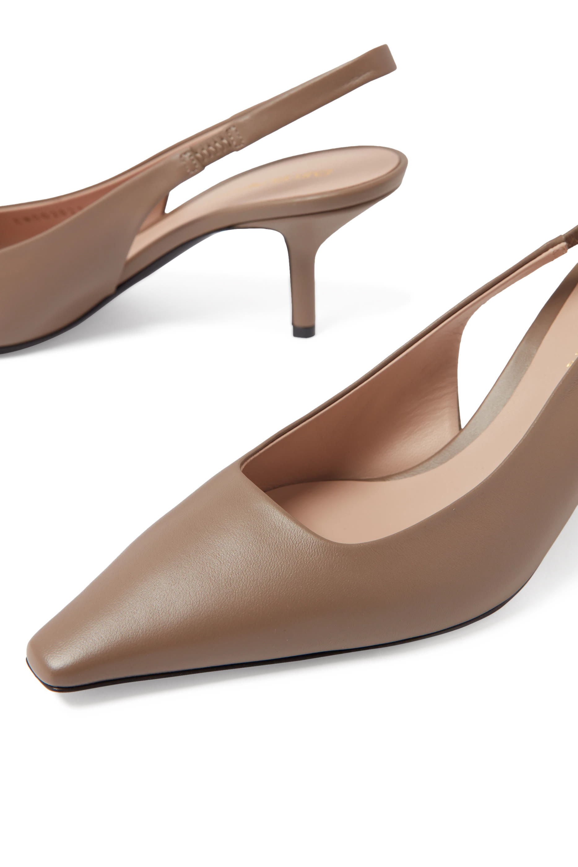 حذاء كلاسيك 65 بشعار الماركة وسير خلفي جلد نابا