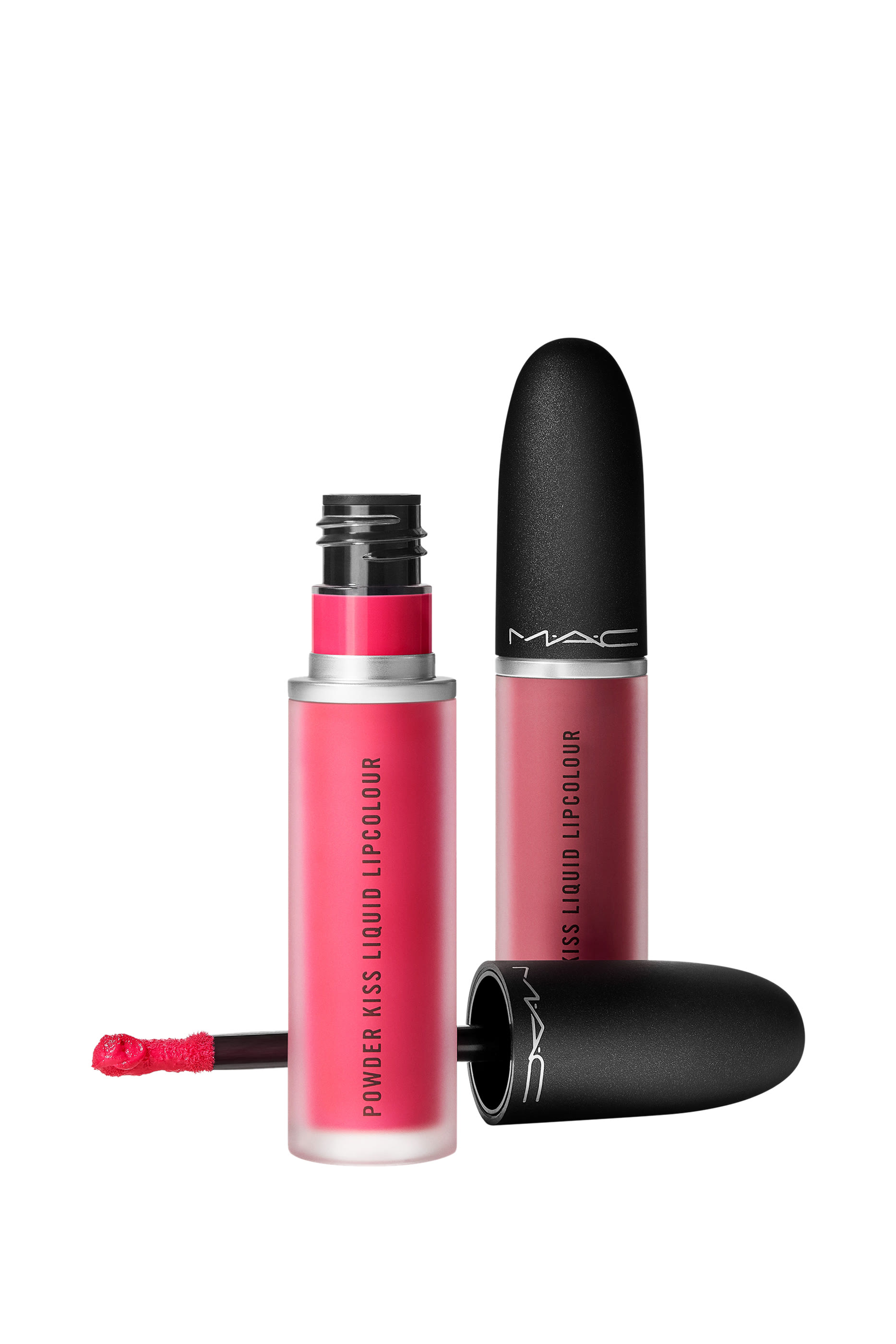 مجموعة كيس ايت توايس أحمر شفاه سائل باودر كيس، قطعتان