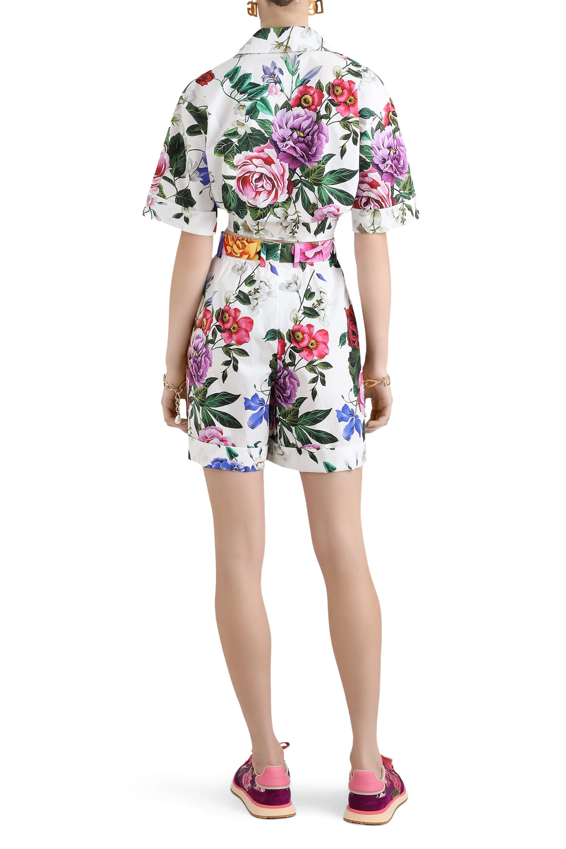 شورت بنقشة زهور