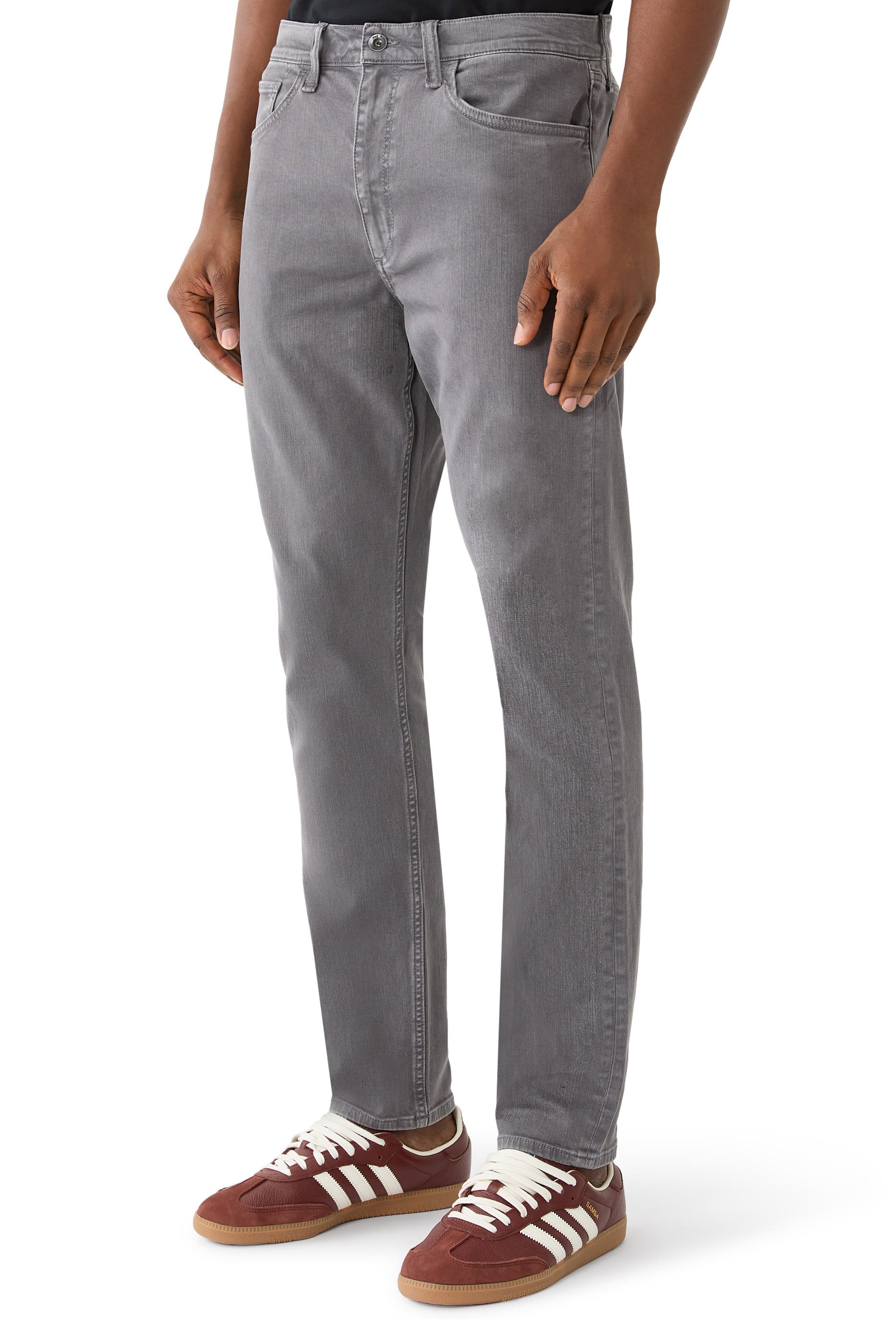 بنطال جينز فيت 2 ايرو بقصة ضيقة قماش مطاطي