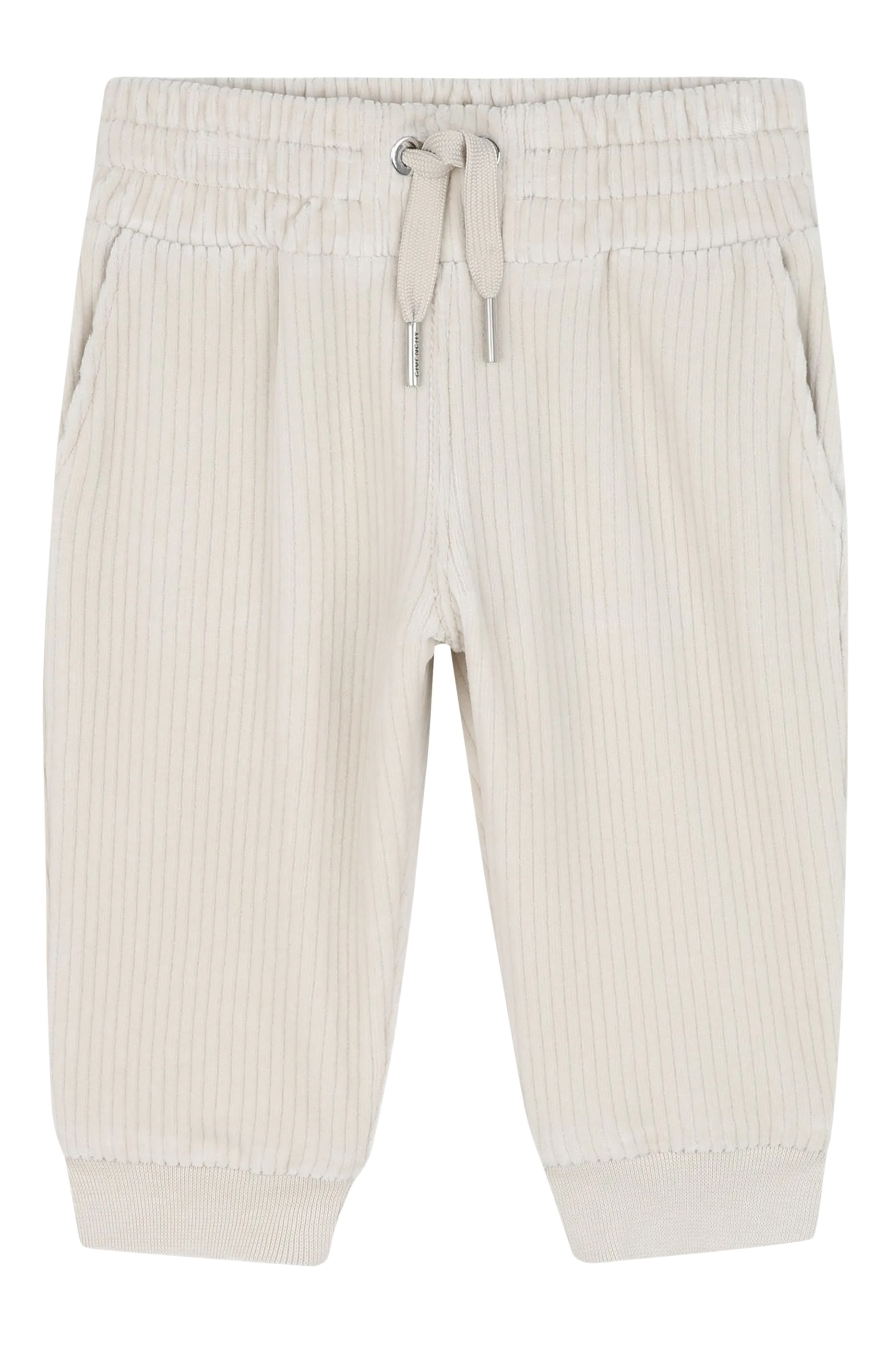 طقم بدلة رياضية بشعار الماركة للأطفال