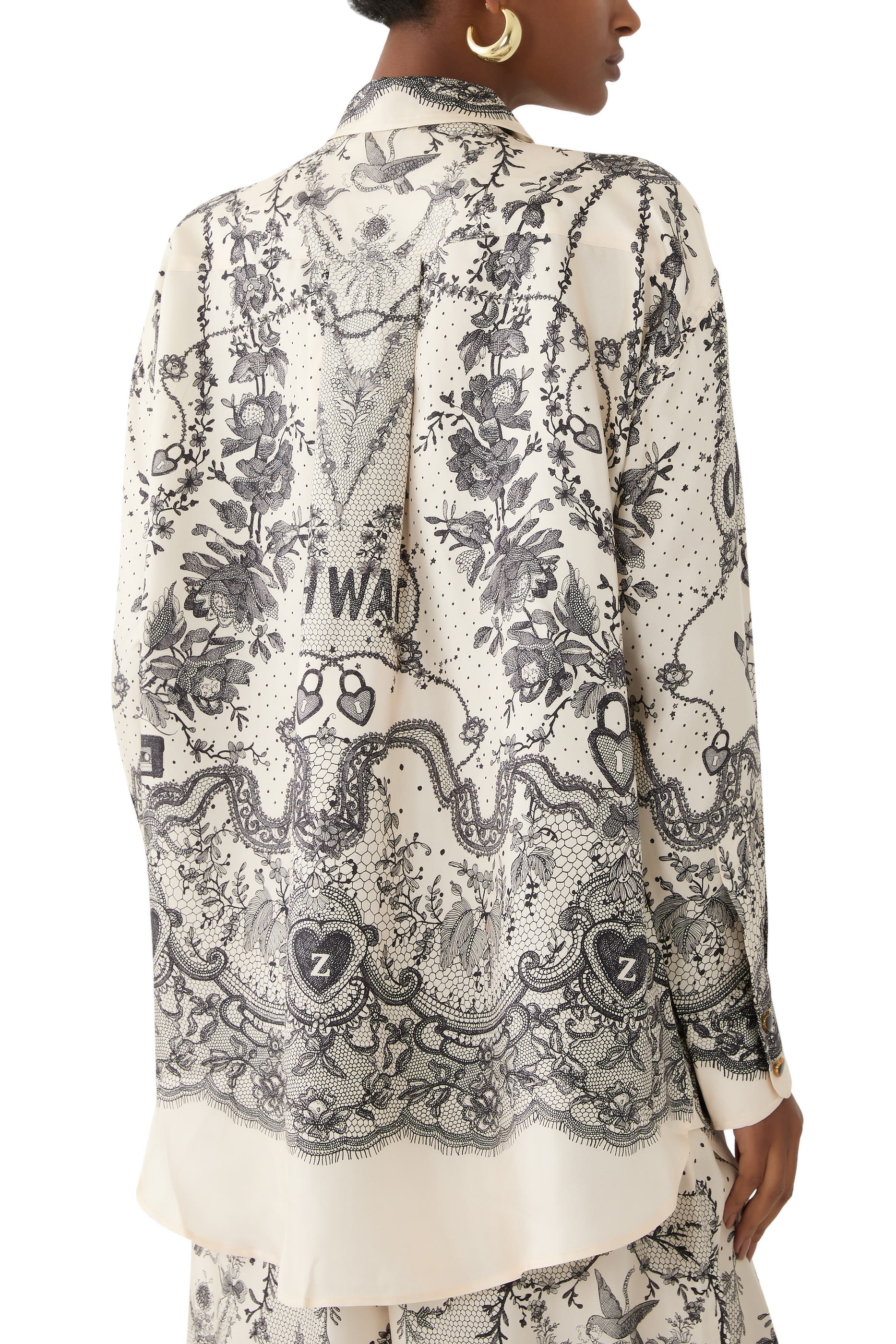 قميص كراش بقصة مريحة