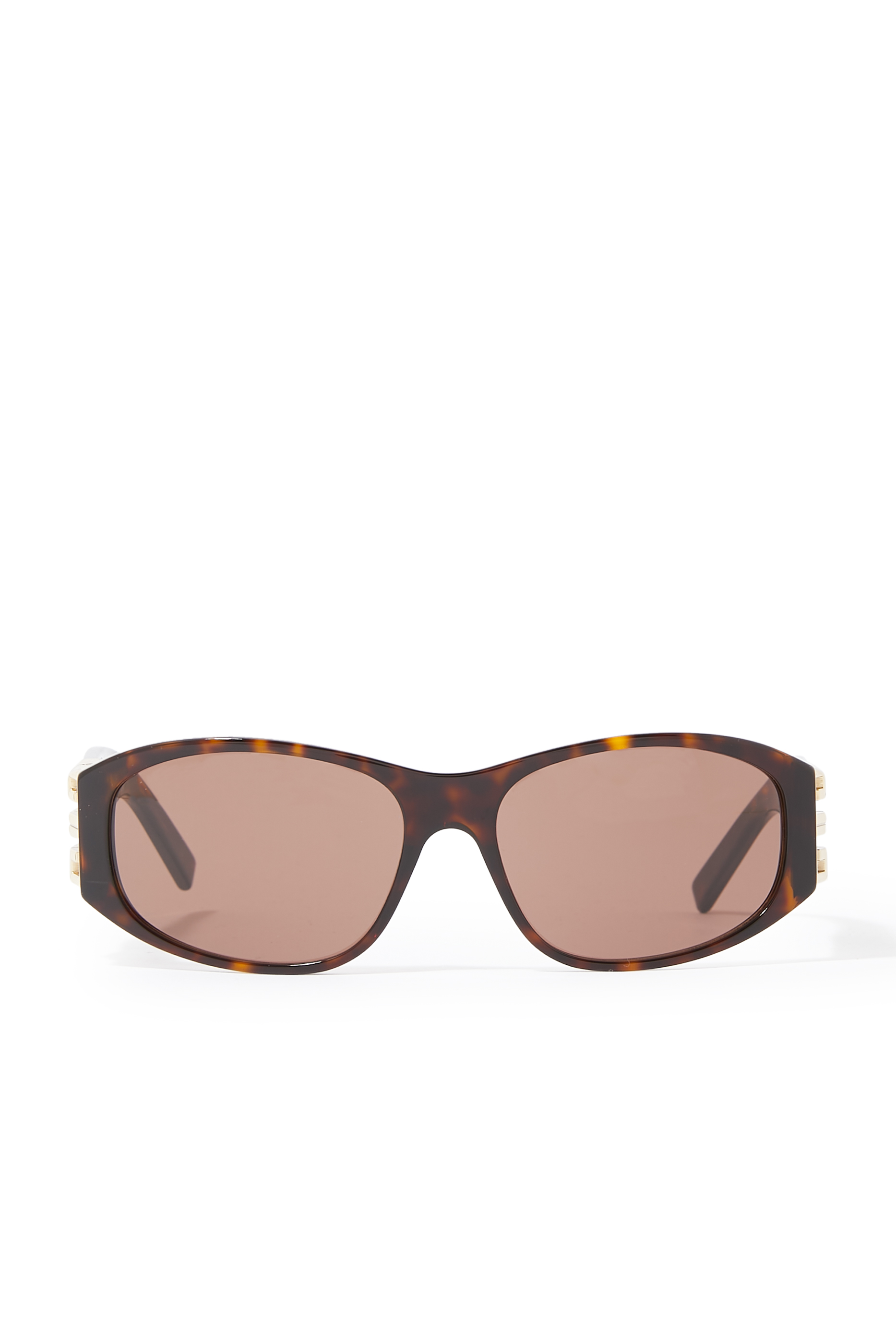 نظارة شمسية بإطار بيضاوي بشعار 4 جي